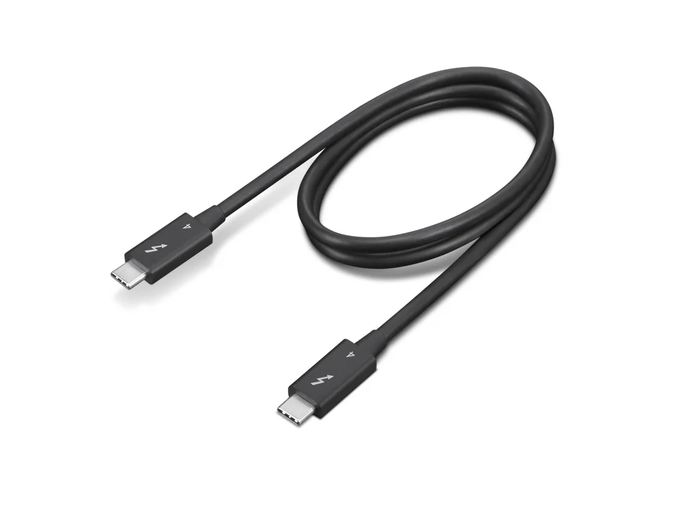 Lenovo 4X91K16968 Thunderbolt-Kabel 0,7 m 40 Gbit/s Schwarz