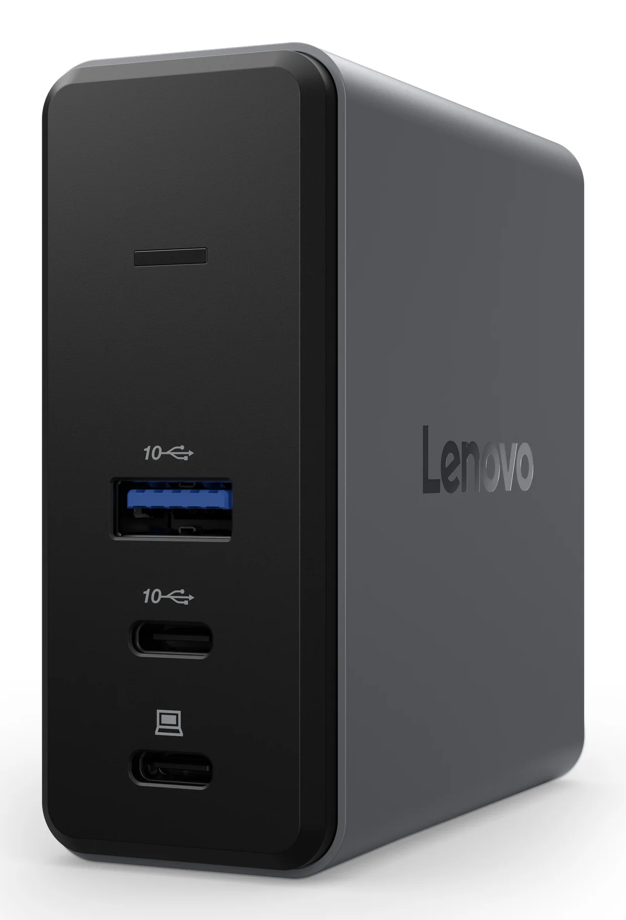 Lenovo X9 Charging GaN Dock Kabelgebunden USB 3.2 Gen 2 (3.1 Gen 2) Type-C Grau