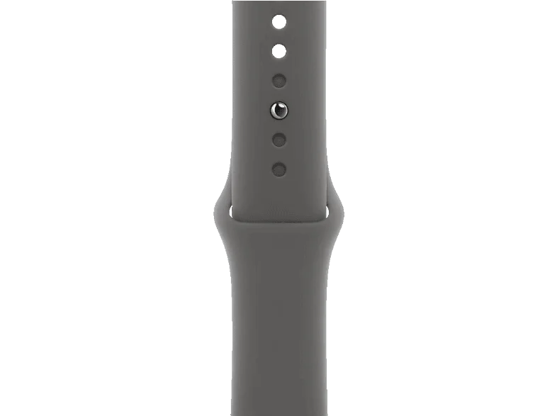 APPLE 42 mm Sportarmband (M/L), Ersatzarmband, Steingrau
