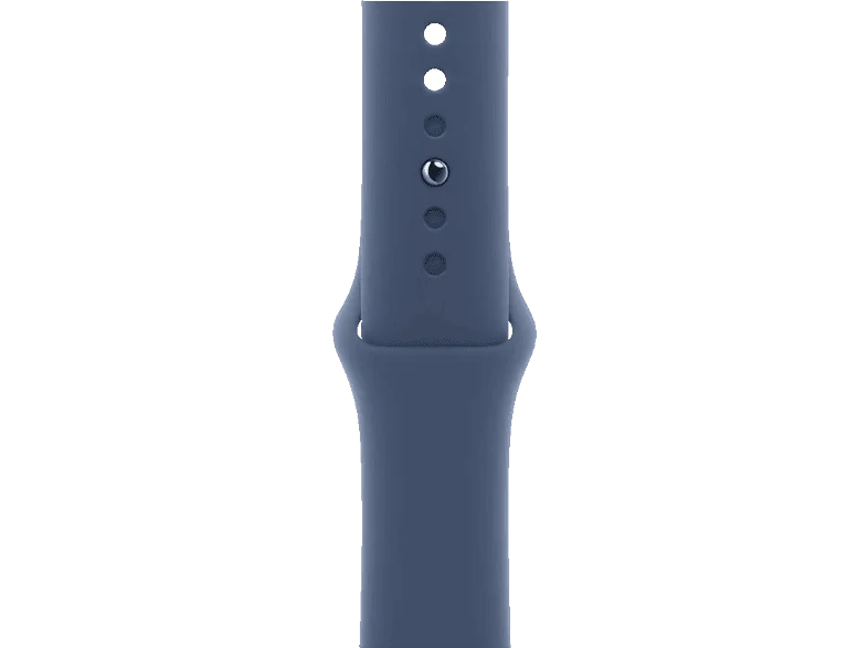 APPLE 40 mm Sportarmband (S/M), Ersatzarmband, Denim