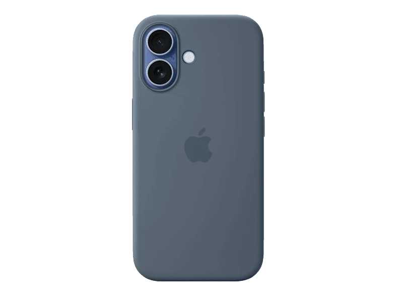 APPLE Silikon Case mit MagSafe, Backcover, Apple, iPhone 17, Maritimblau
