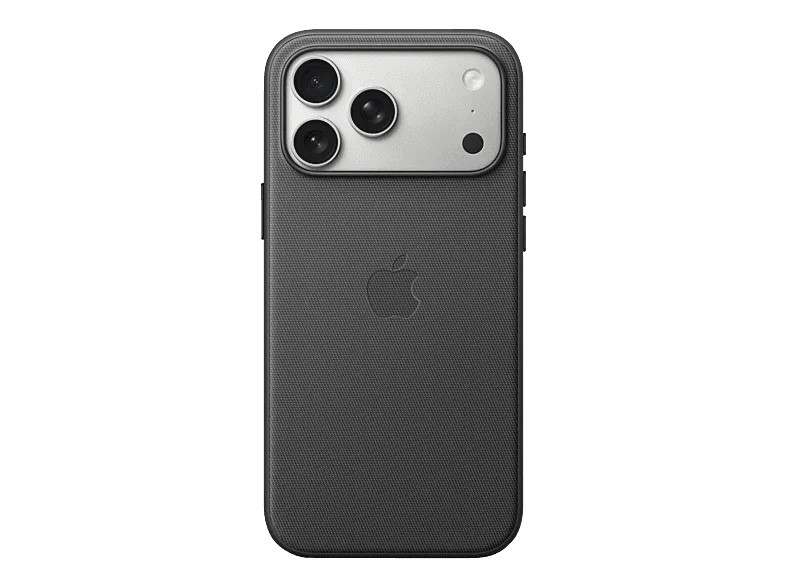 APPLE Funktionsgewebe Case mit MagSafe, Backcover, Apple, iPhone 17 Pro Max, Schwarz