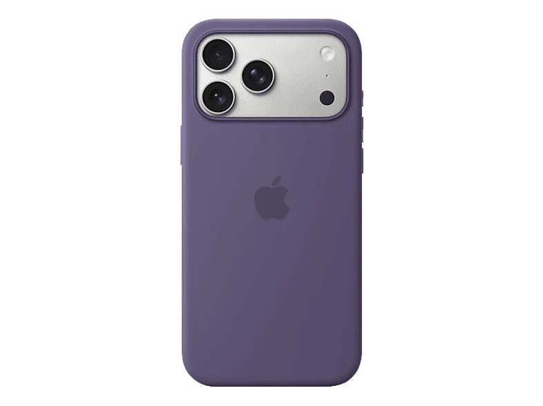 APPLE Silikon Case mit MagSafe, Backcover, Apple, iPhone 17 Pro Max, Nebelviolett