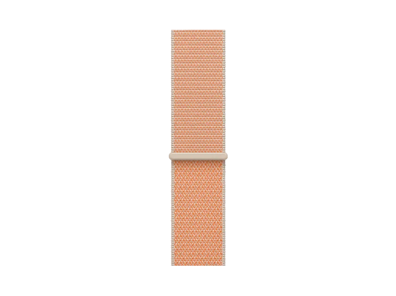 APPLE 46 mm Sport Loop (One Size), Ersatzarmband, Cantaloupe