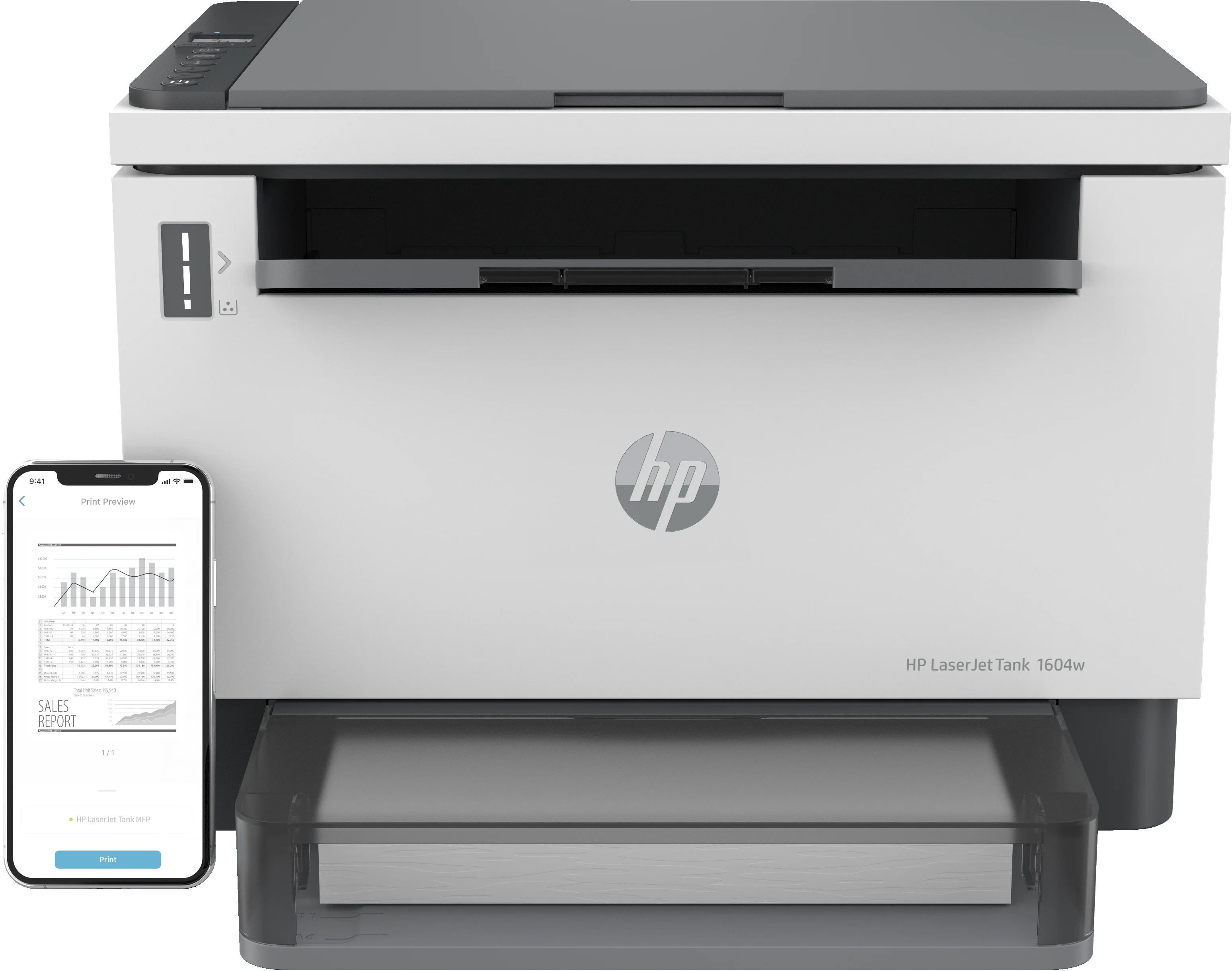 HP LaserJet Tank MFP 1604w Drucker