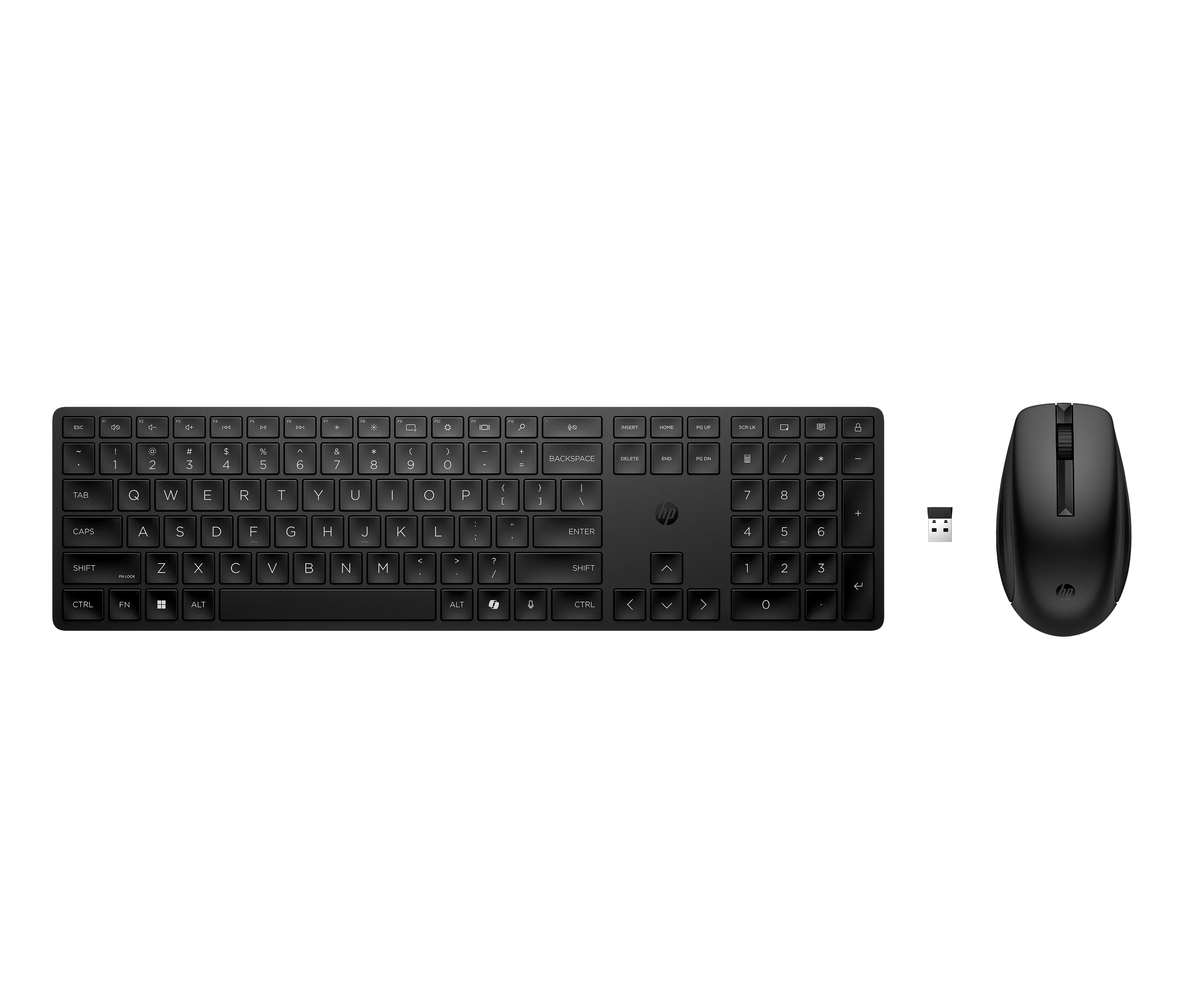 HP 650 Wireless-Tastatur und -Maus