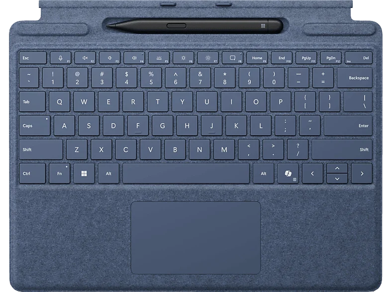 MICROSOFT Surface Pro Keyboard mit Slim Pen Tastatur Saphirblau
