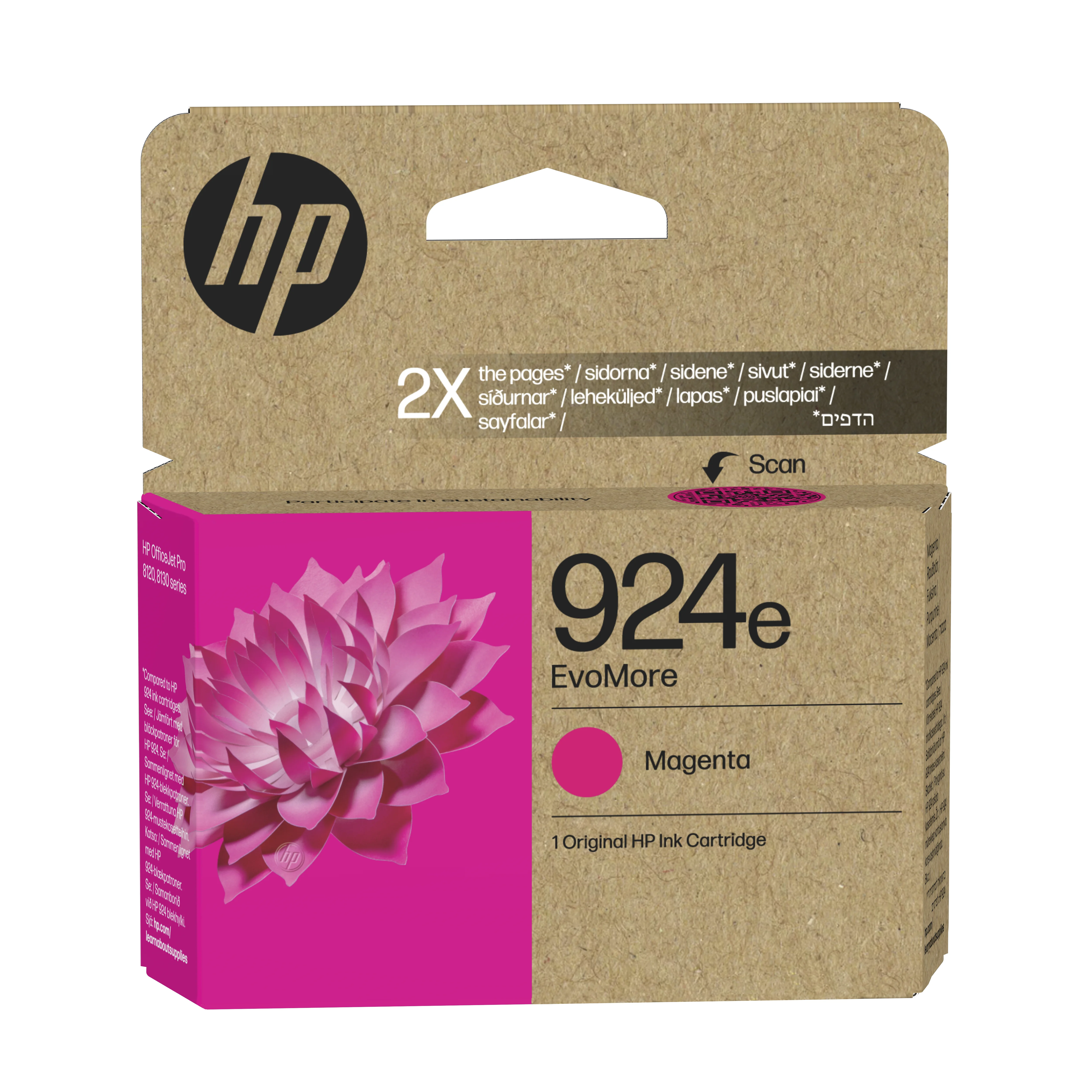 HP 924e EvoMore Magenta Original Druckerpatrone