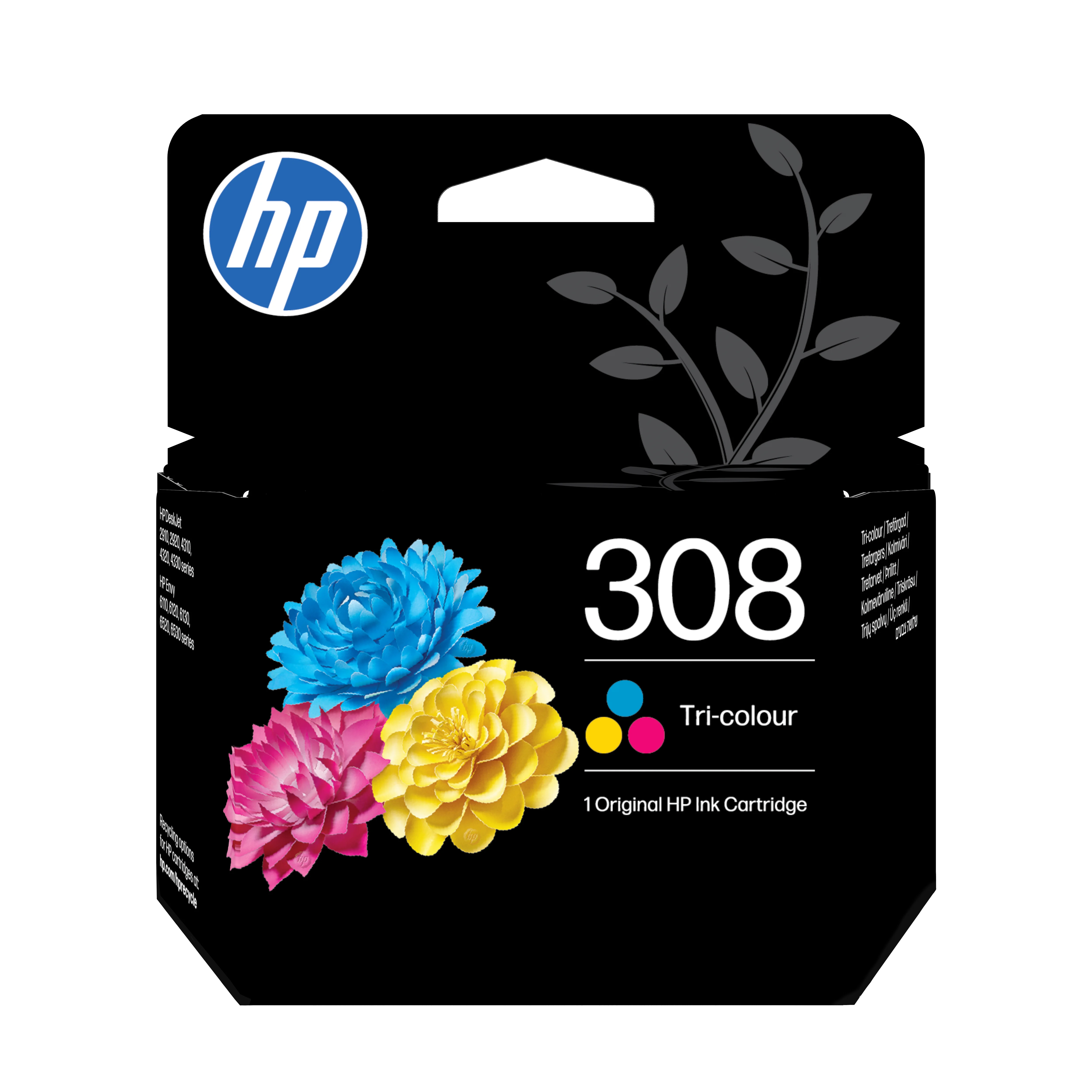 HP 308 Cyan/Magenta/Gelb Original Druckerpatrone