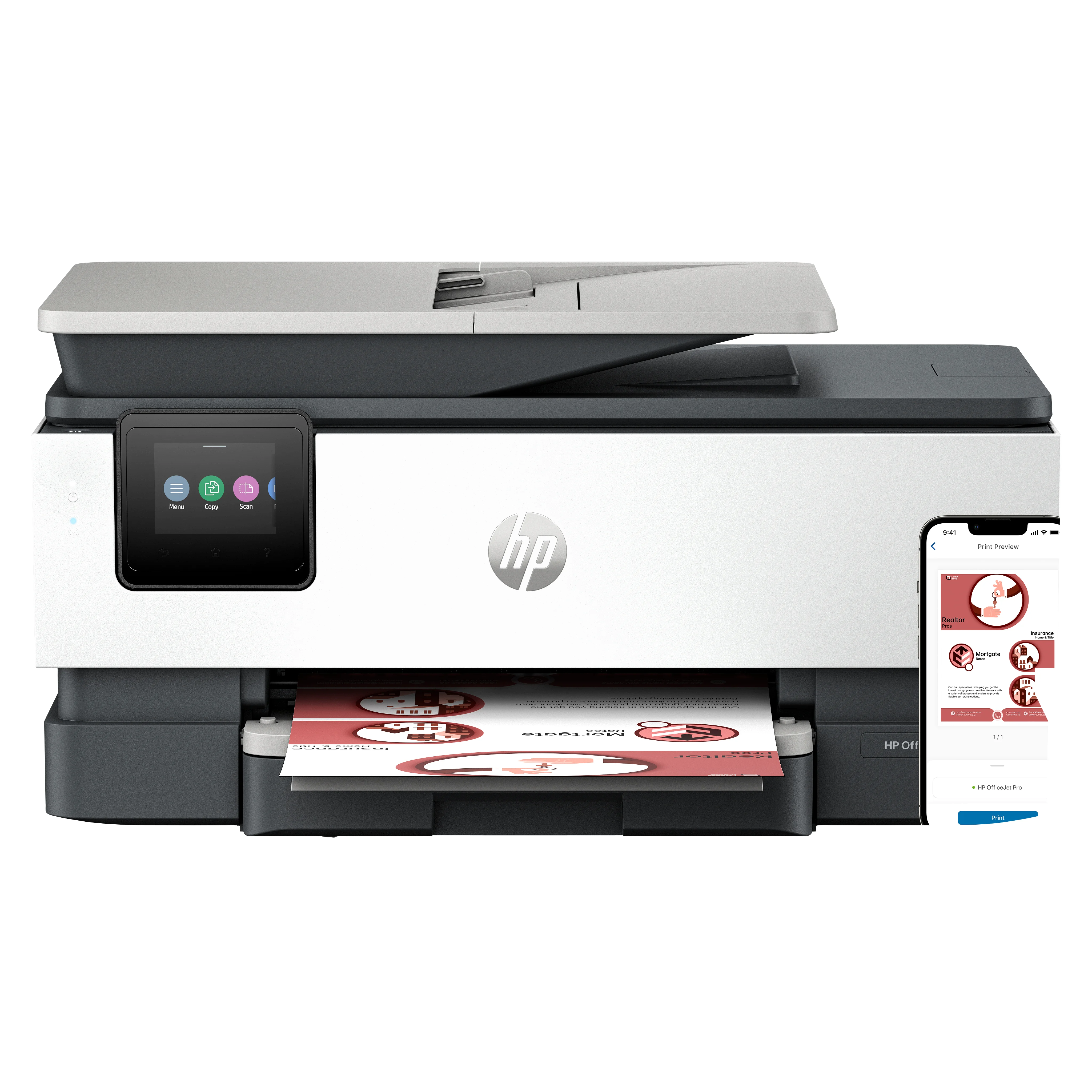 HP OfficeJet Pro 8132e Wireless All-in-One Farbe Drucker, Instant Ink; Beidseitiger Druck