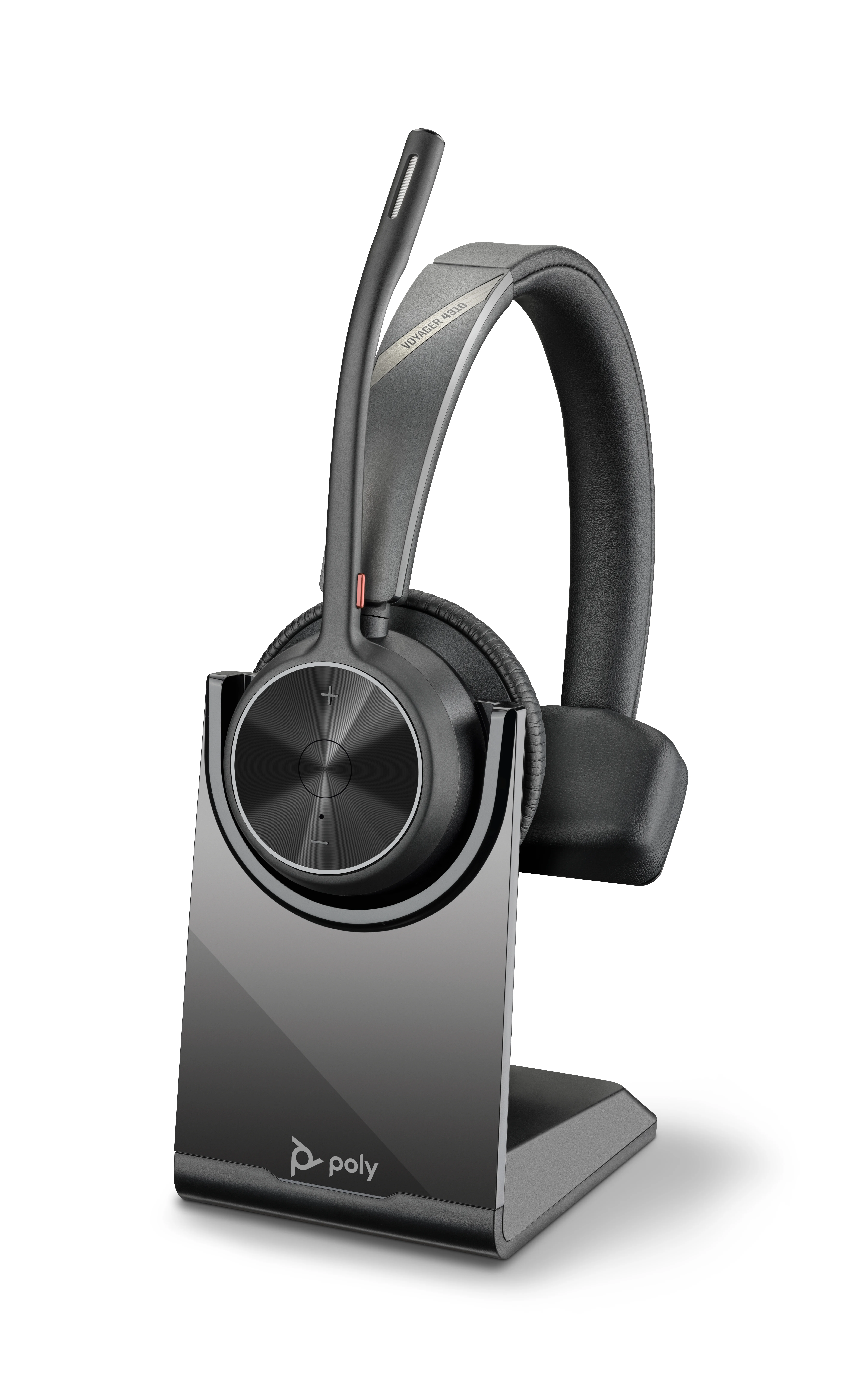 HP Poly Voyager 4310 UC Monaurales Headset +BT700 USB-A Adapter +Ladestation