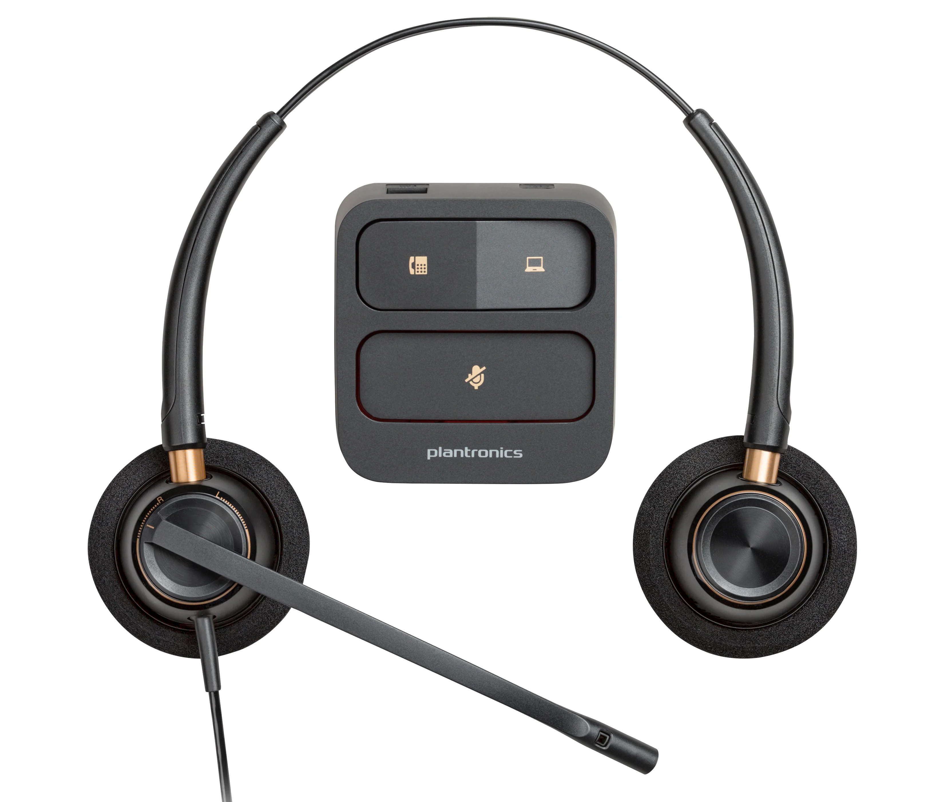 HP Poly EncorePro 520 Binaurales Headset + Quick Disconnect