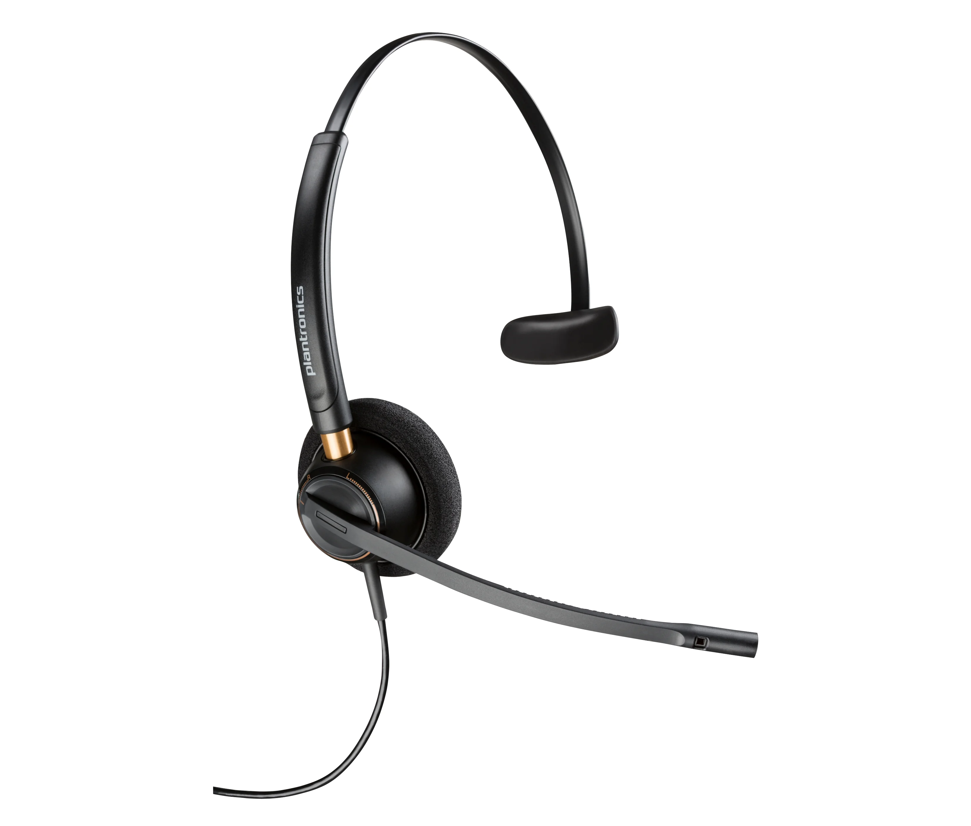 HP Poly Poly EncorePro 510D Monaurales digitales Headset mit Quick Disconnect TAA