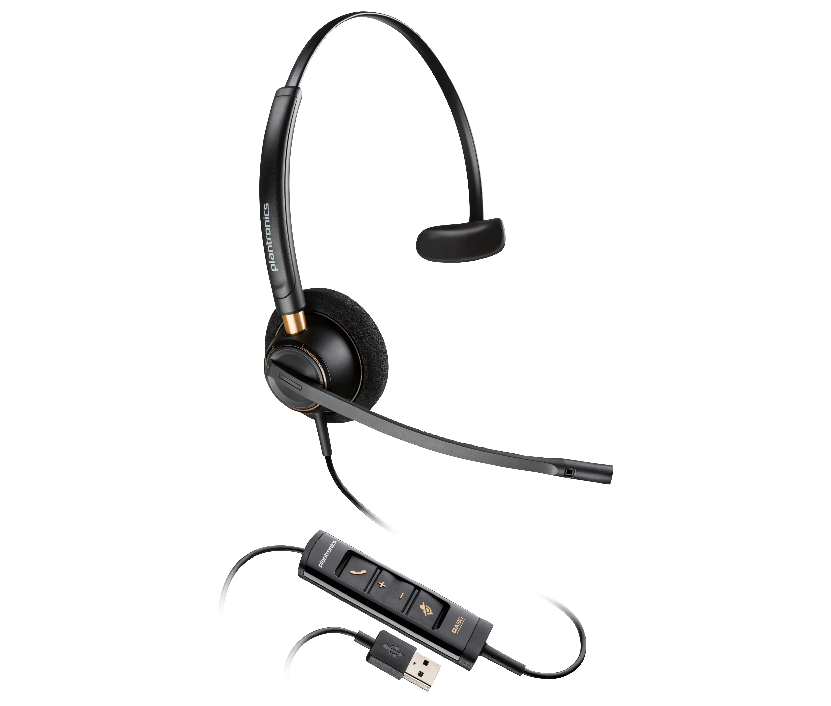 HP Poly EncorePro 515 Monaural Headset mit USB-A