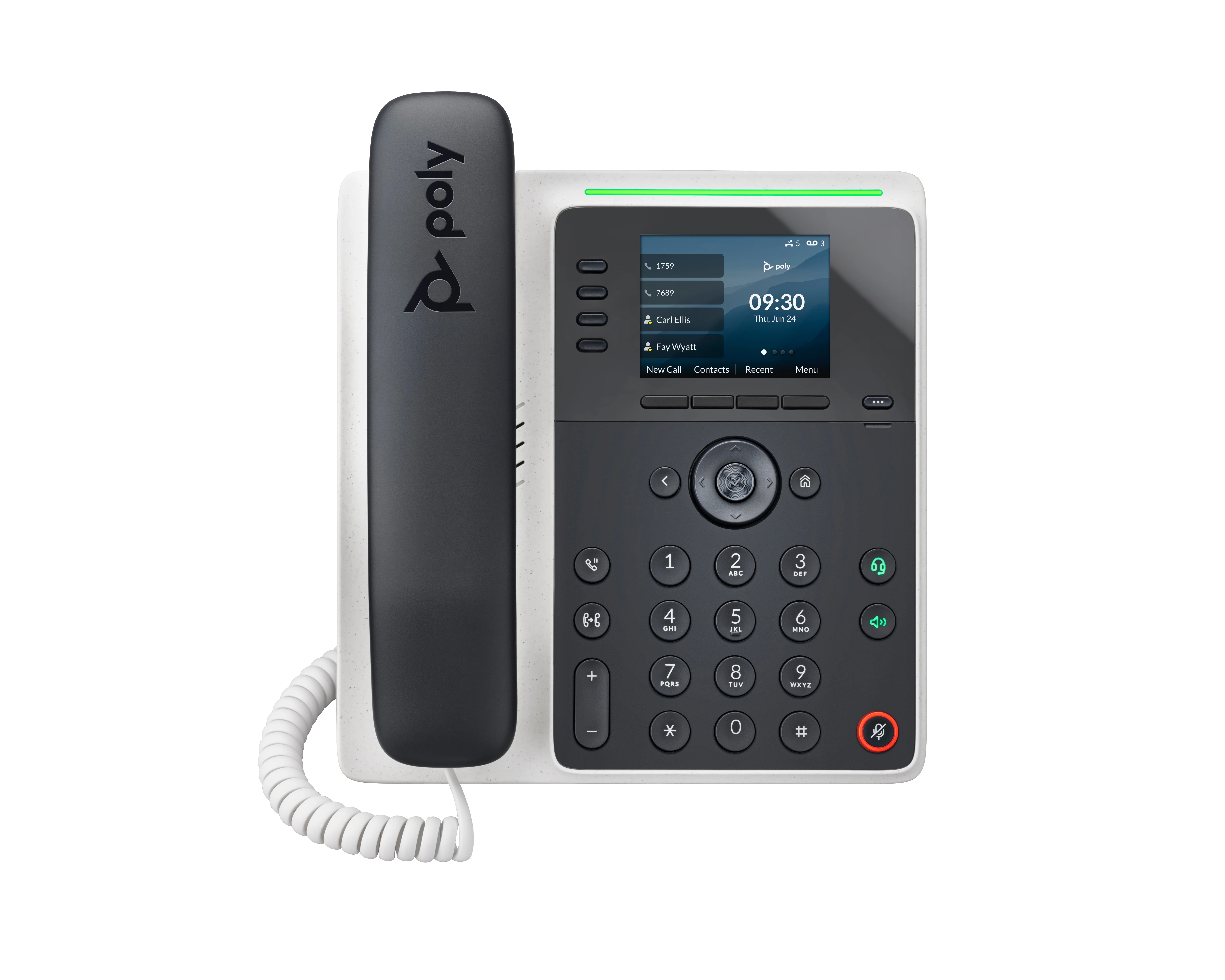 HP Poly Edge E220 IP Telefon und PoE-fähig