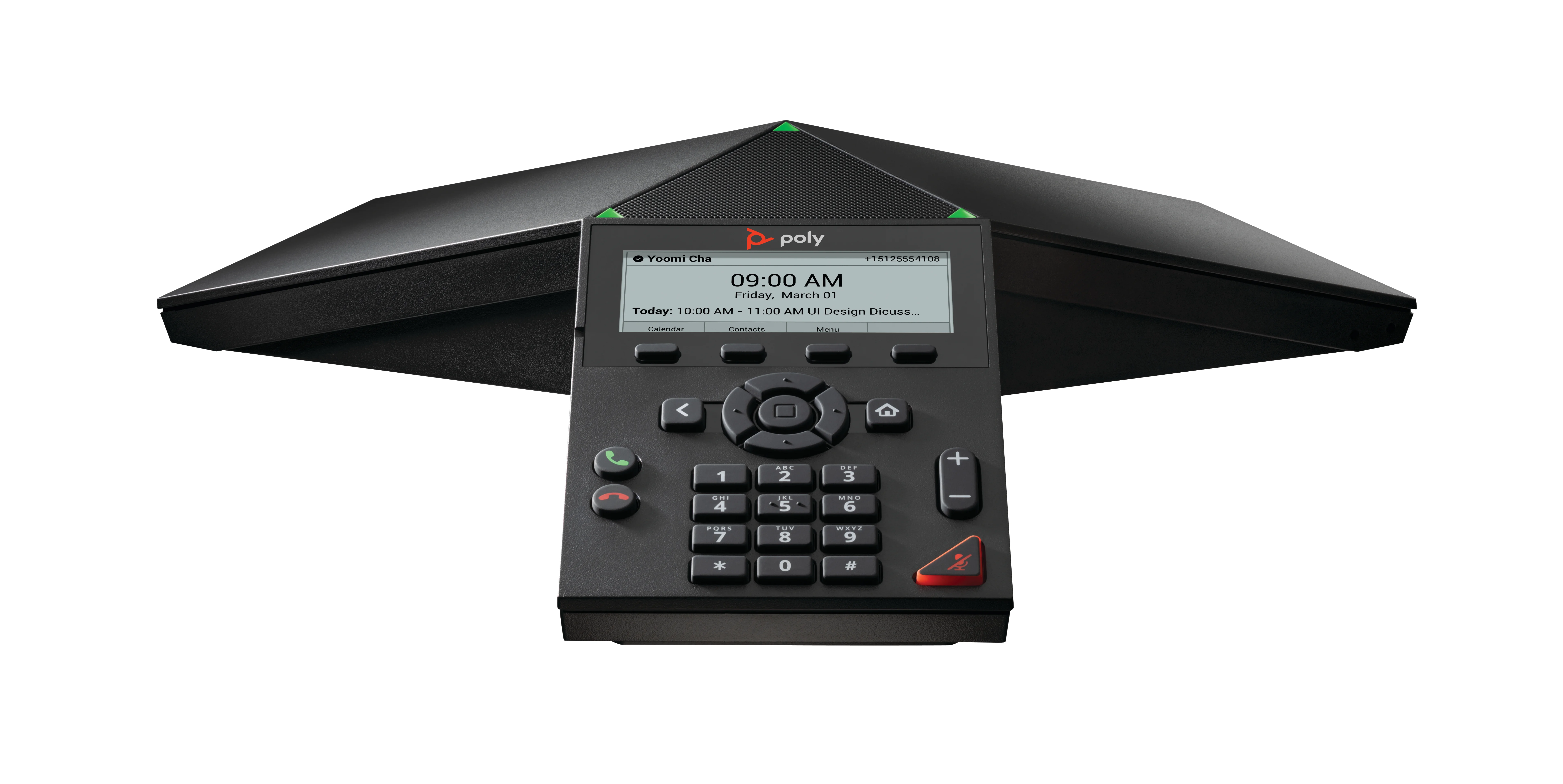 HP Poly Trio 8300 IP-Konferenztelefon und PoE-fähig