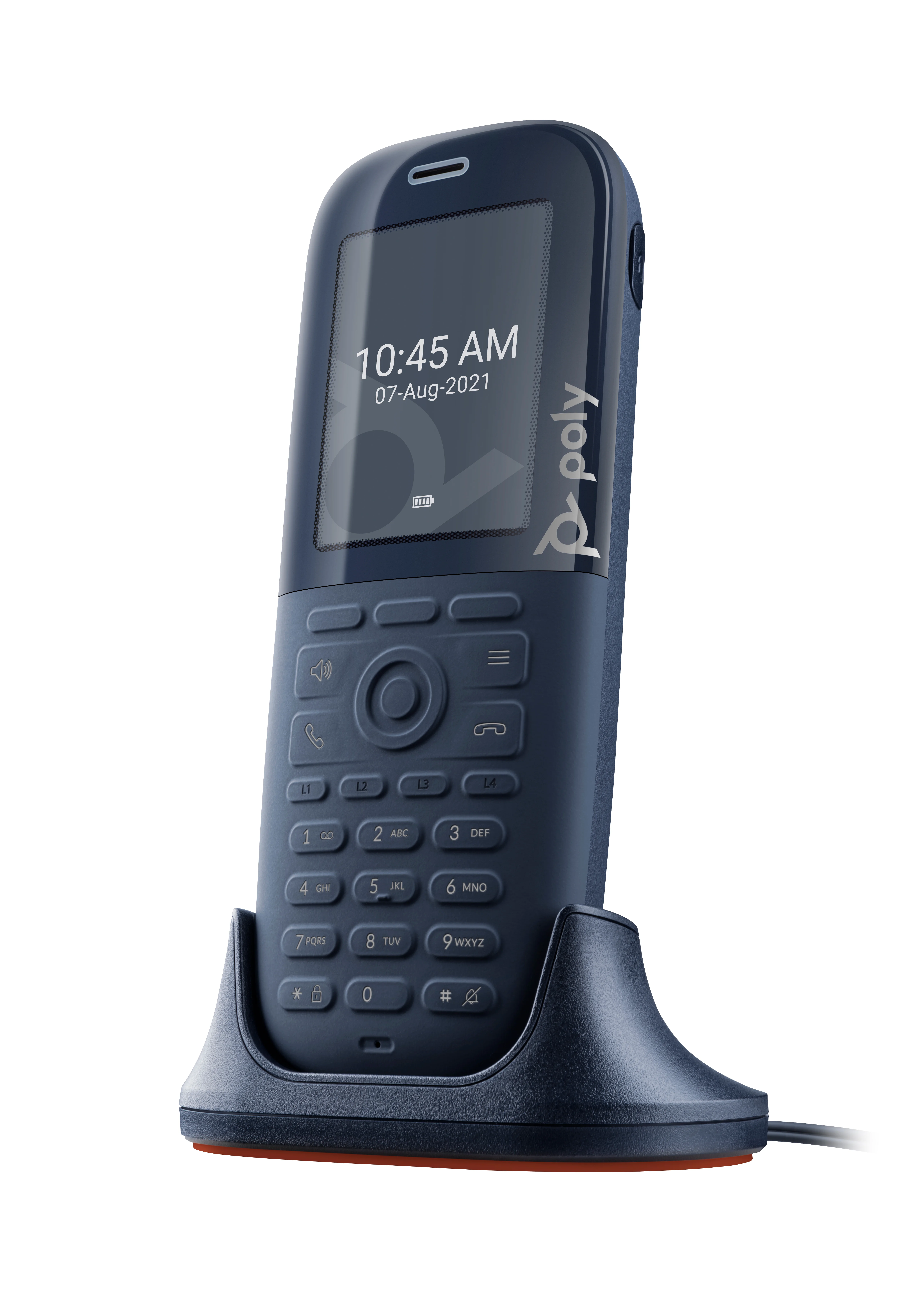 HP Poly Rove 30/40 Multi Telefonhörer und Akkuladestation