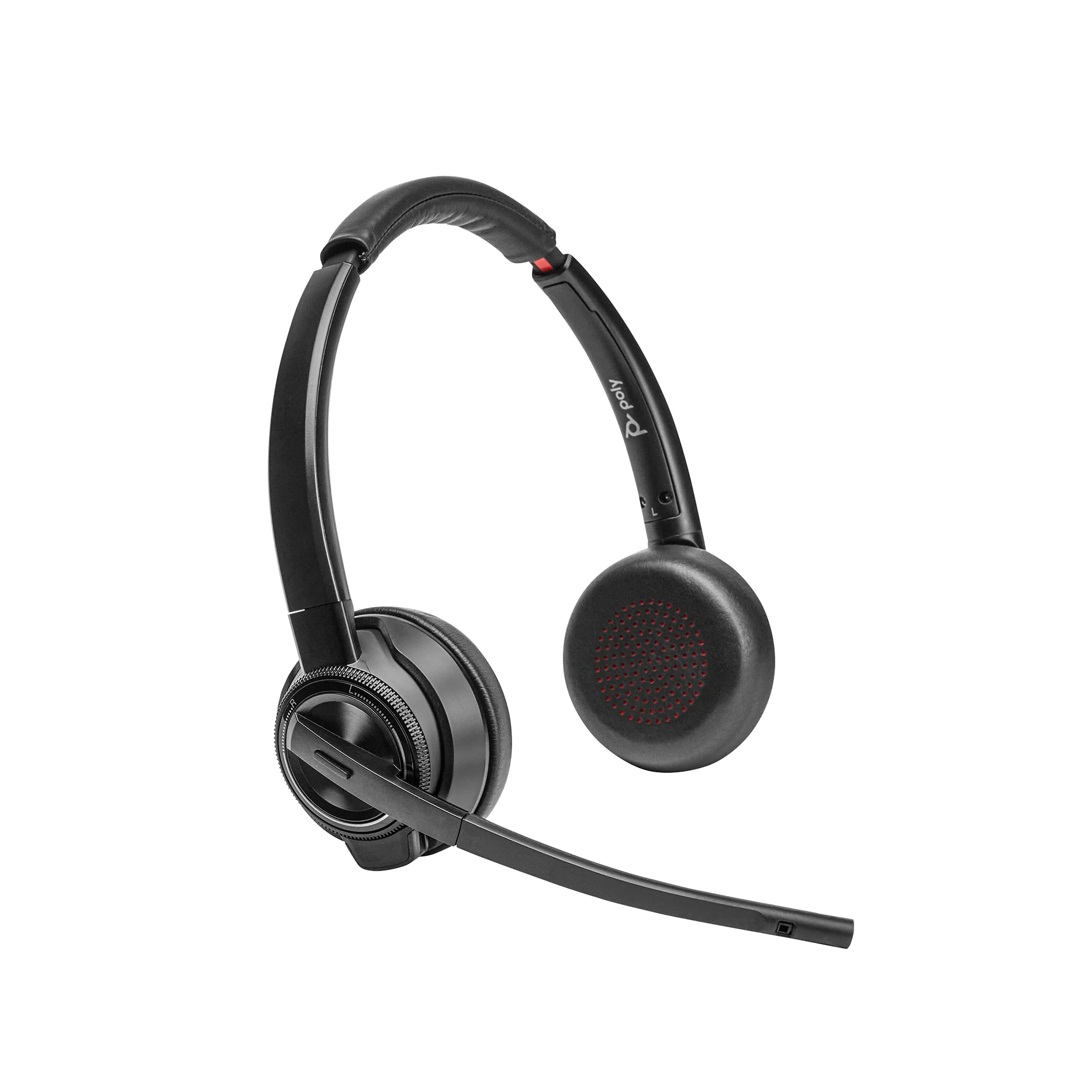 HP Poly Savi 8420 Office DECT 1880-1900 MHz Stereo-Headset, für Microsoft Teams zertifiziert