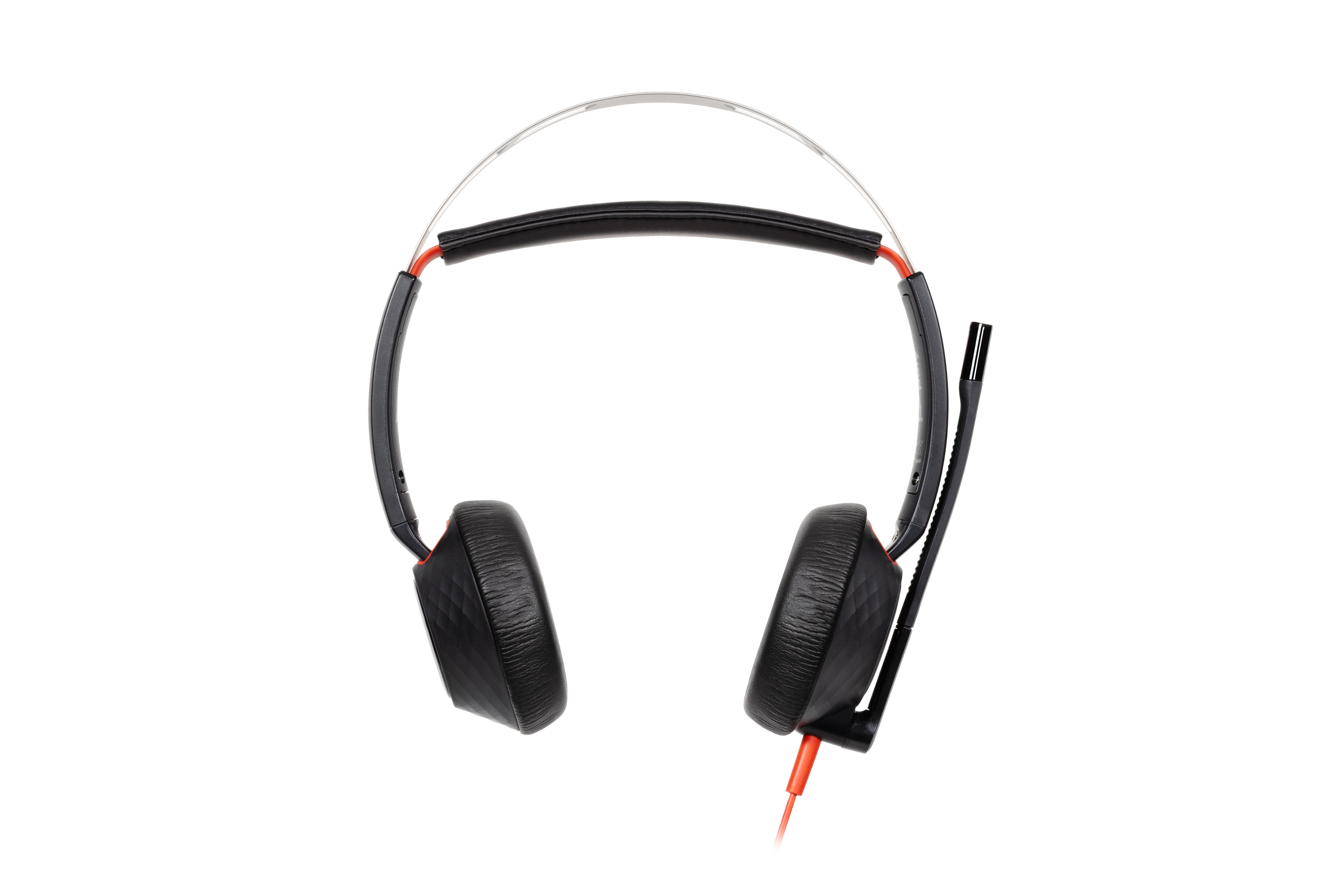 HP Poly Blackwire 5220 USB-C Stereo-Headset + 3.5-mm-Stecker + USB-C/A-Adapter