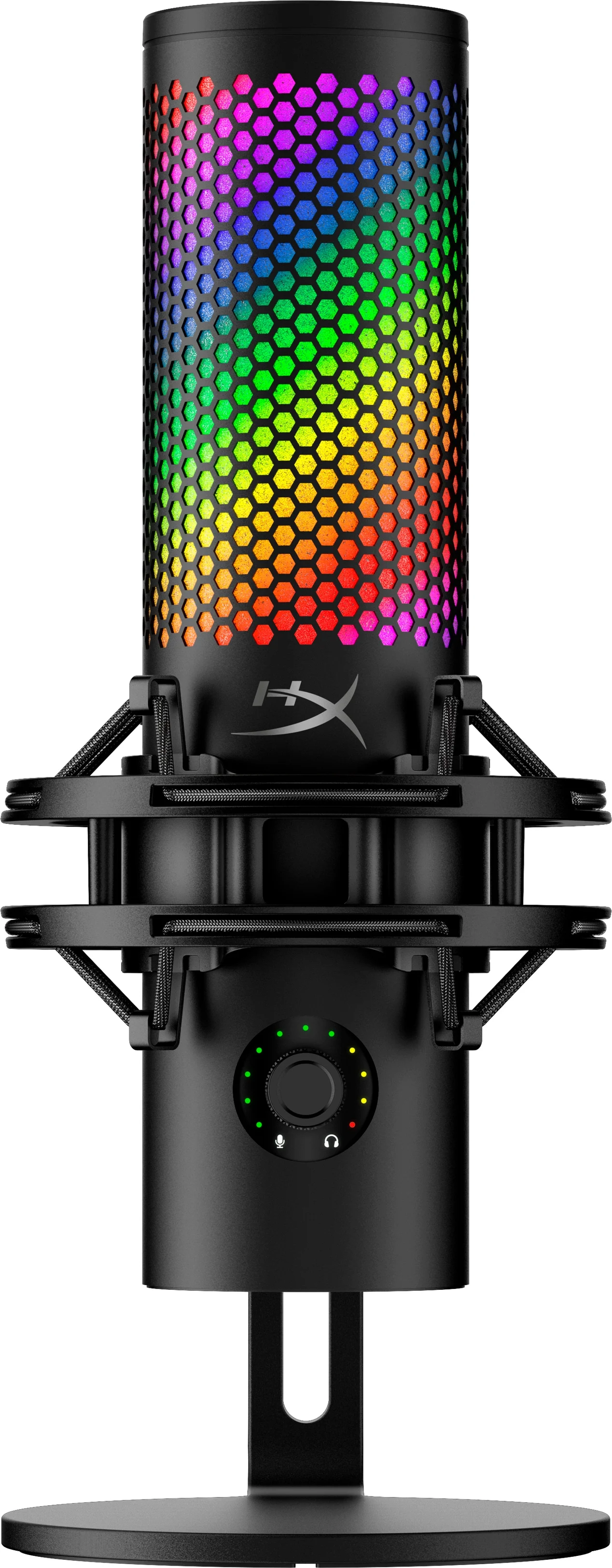 HyperX QuadCast 2 S - USB Microphone (Black) Schwarz Tischmikrofon