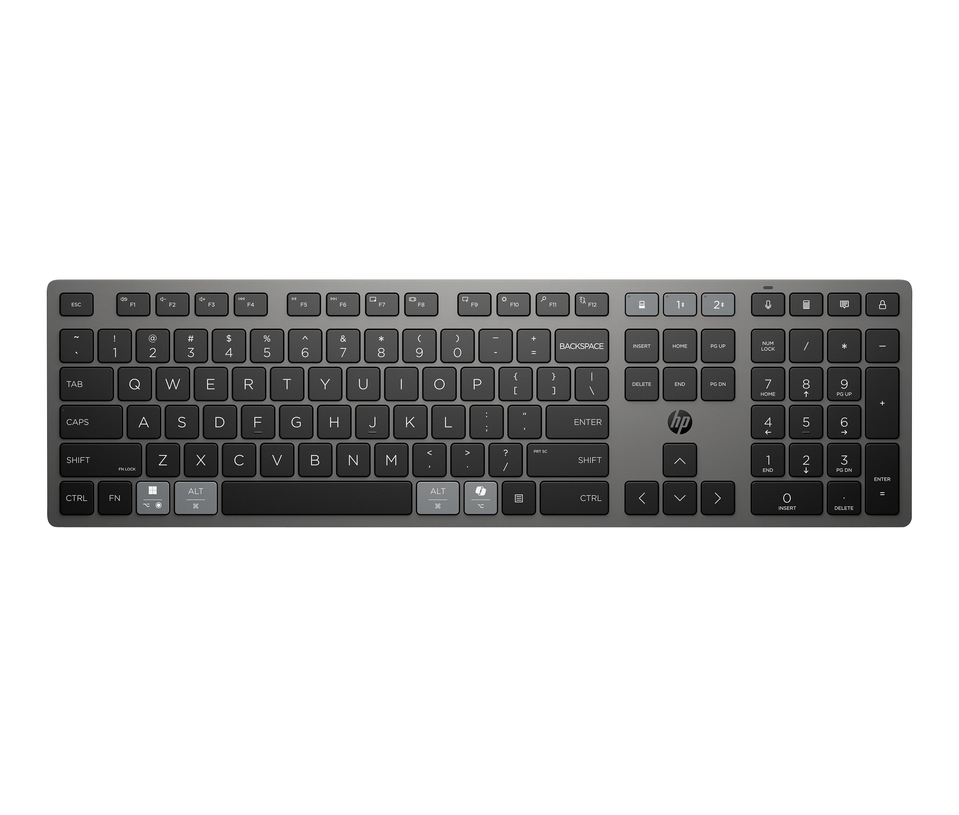 HP 725 Kabellose Tastatur für mehrere Geräte