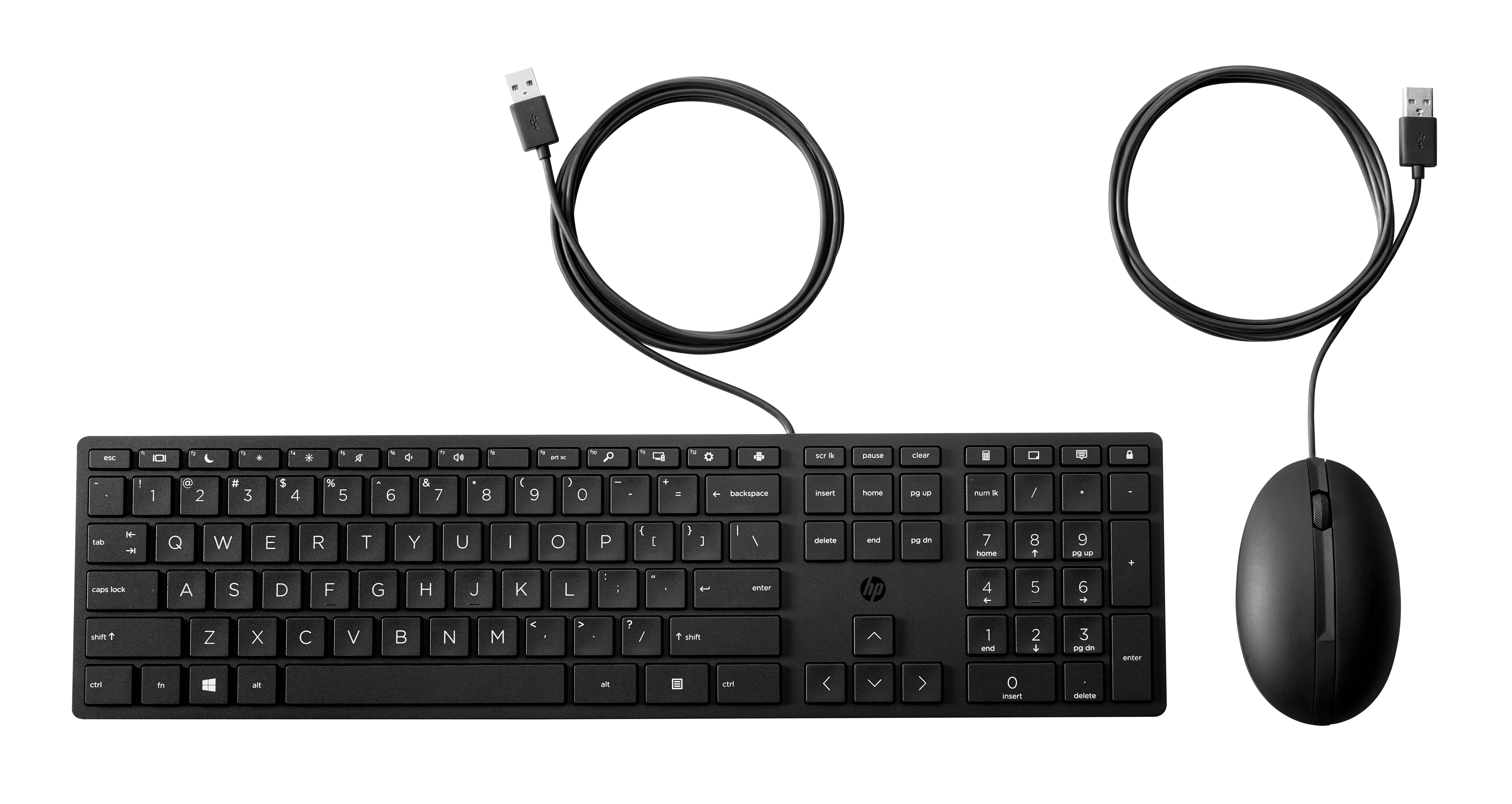 HP Wired Desktop 320MK Maus und Tastatur
