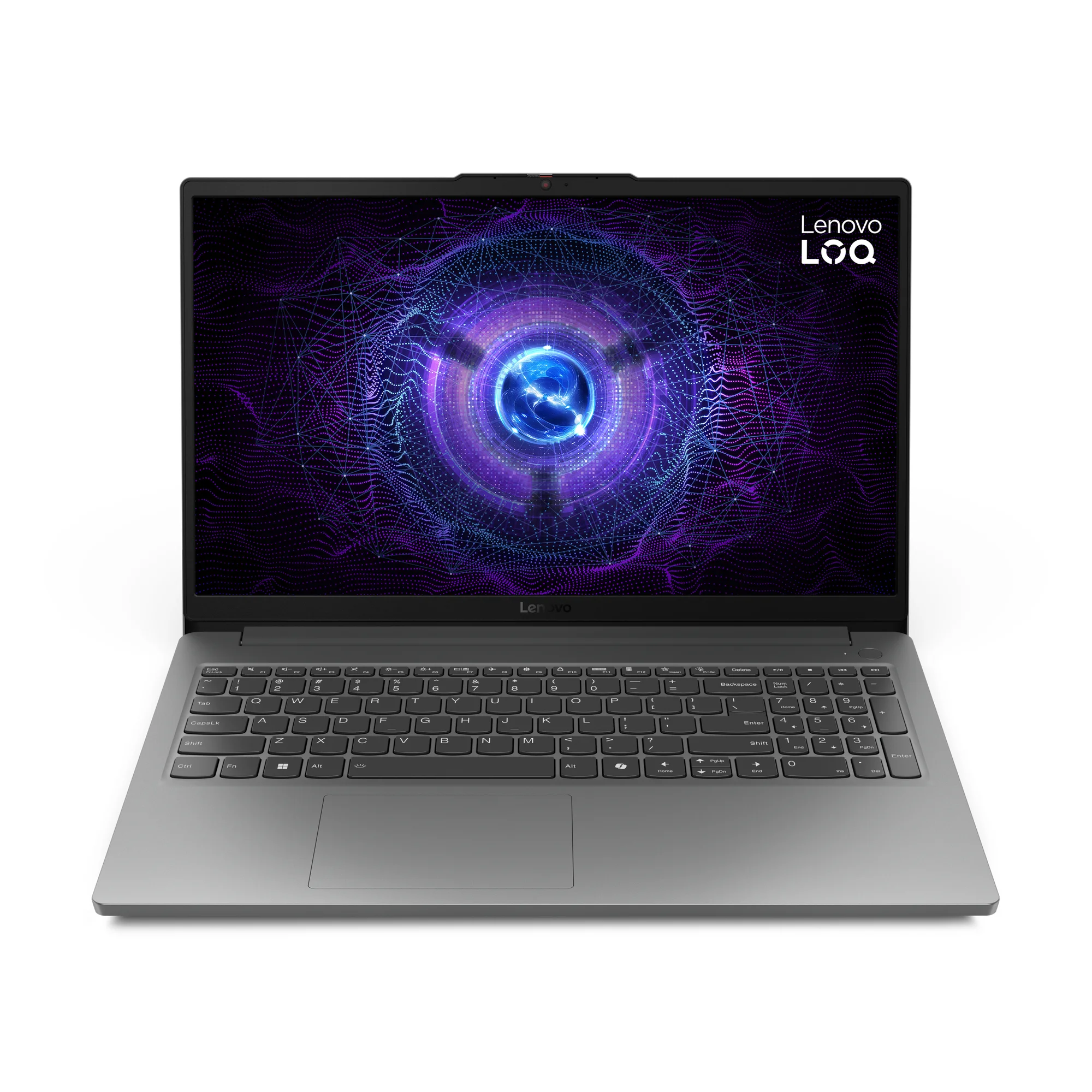 Lenovo LOQ 15IAX9E Intel® Core™ i5 i5-12450HX Laptop 39,6 cm (15.6") Full HD 16 GB DDR5-SDRAM 512 GB SSD NVIDIA GeForce RTX 2050 Wi-Fi 6 (802.11ax) Windows 11 Home Grau Deutsch