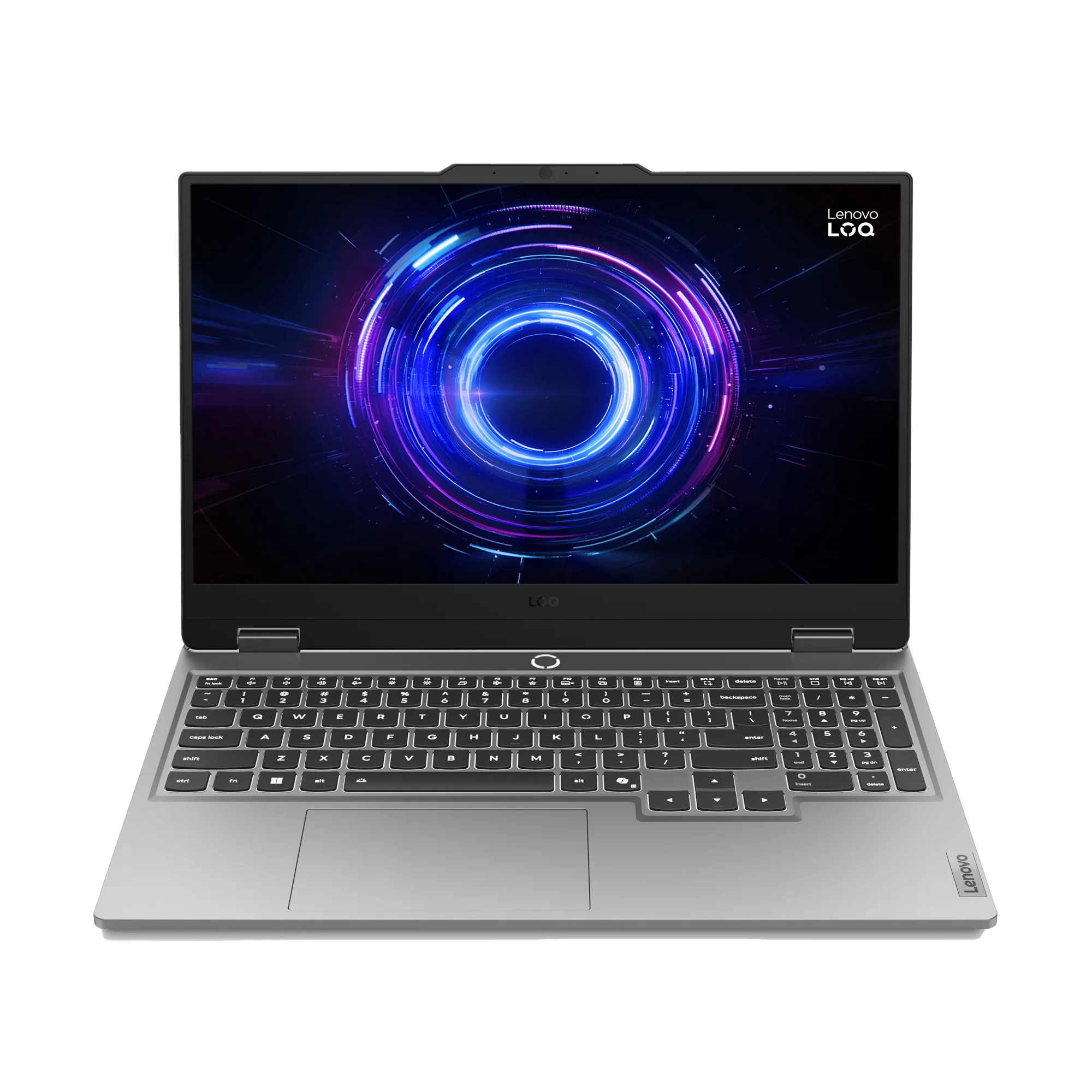 Lenovo LOQ 15IRX10 Intel® Core™ i5 i5-13450HX Laptop 39,6 cm (15.6") Full HD 16 GB DDR5-SDRAM 512 GB SSD NVIDIA GeForce RTX 5050 Wi-Fi 6 (802.11ax) Windows 11 Home Grau Deutsch