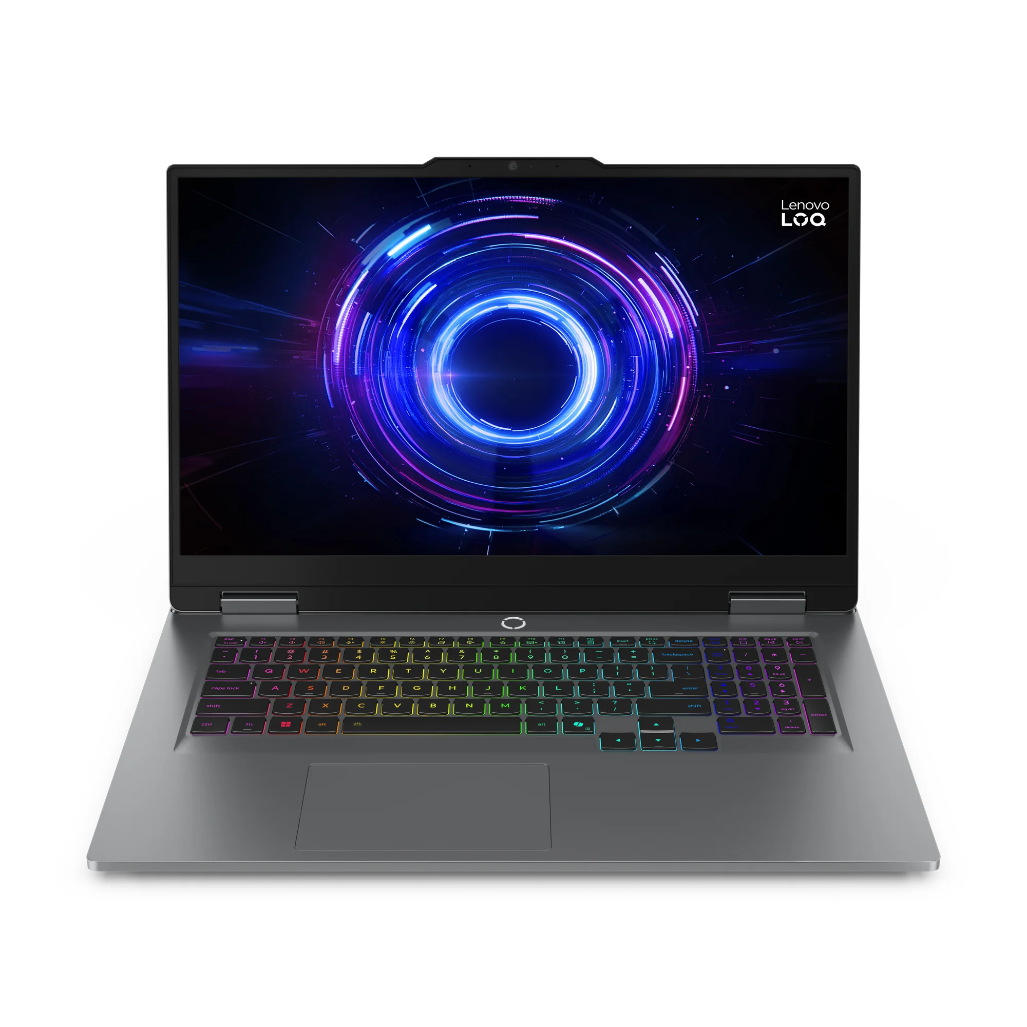 Lenovo LOQ 17IRX10 Intel® Core™ i5 i5-13450HX Laptop 43,9 cm (17.3") Full HD 24 GB DDR5-SDRAM 1 TB SSD NVIDIA GeForce RTX 5050 Wi-Fi 6 (802.11ax) Windows 11 Home Grau Deutsch