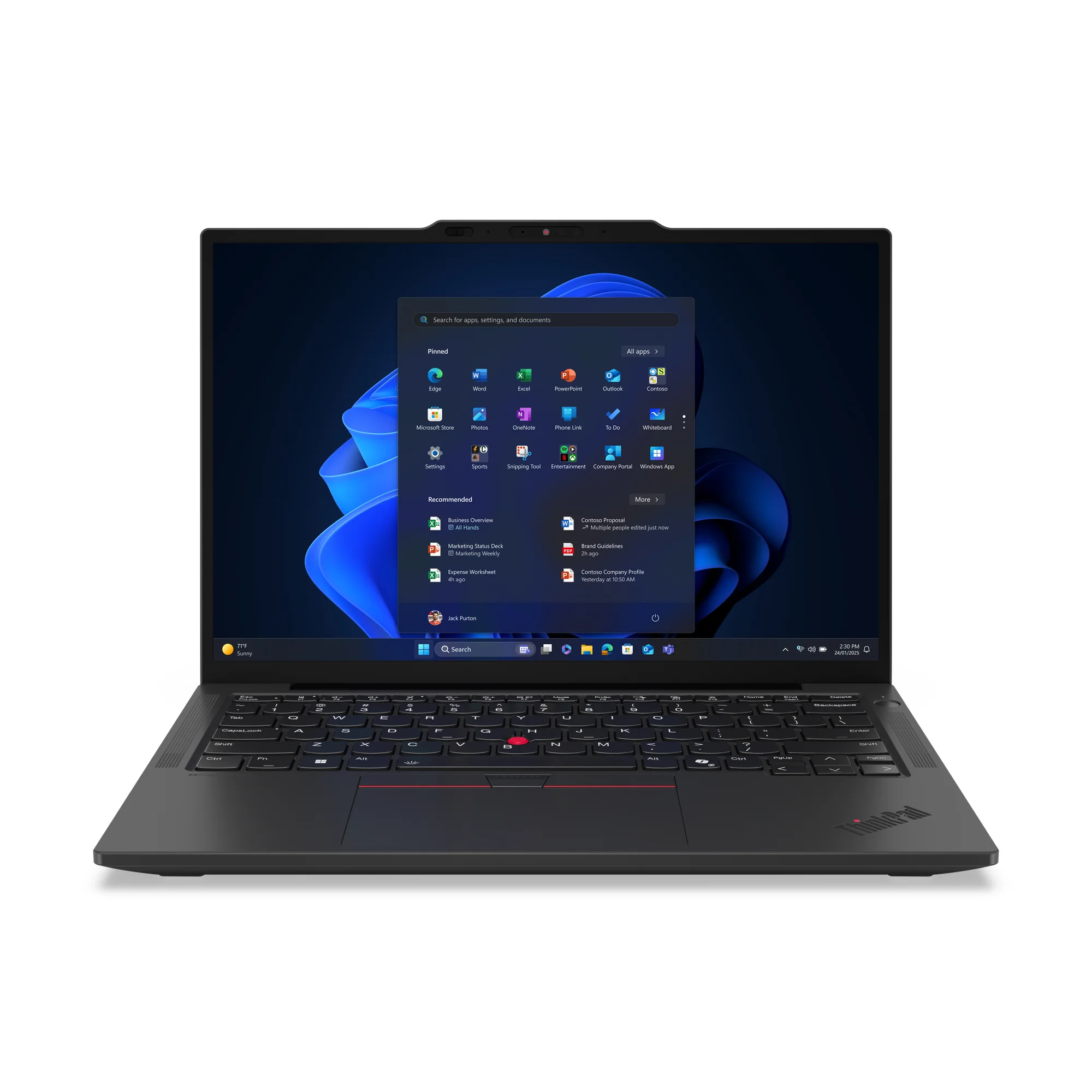 Lenovo ThinkPad X13 Gen 6 (Intel) Intel Core Ultra 5 225U Laptop 33,8 cm (13.3") WUXGA 16 GB LPDDR5x-SDRAM 512 GB SSD Wi-Fi 6E (802.11ax) Windows 11 Pro Deutsch Schwarz