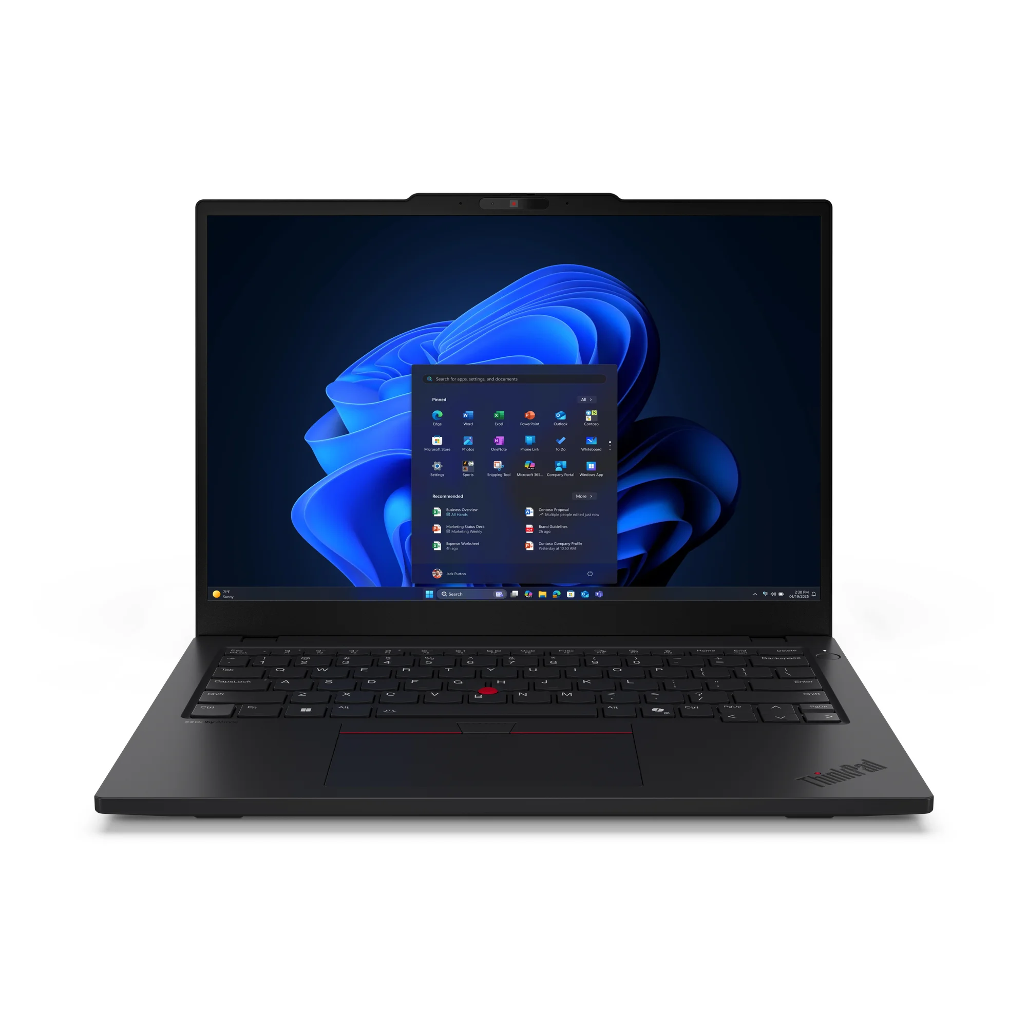 Lenovo ThinkPad L13 Gen 6 (Intel) Intel Core Ultra 5 225U Laptop 33,8 cm (13.3") WUXGA 16 GB LPDDR5x-SDRAM 512 GB SSD Wi-Fi 6E (802.11ax) Windows 11 Pro Schwarz Deutsch