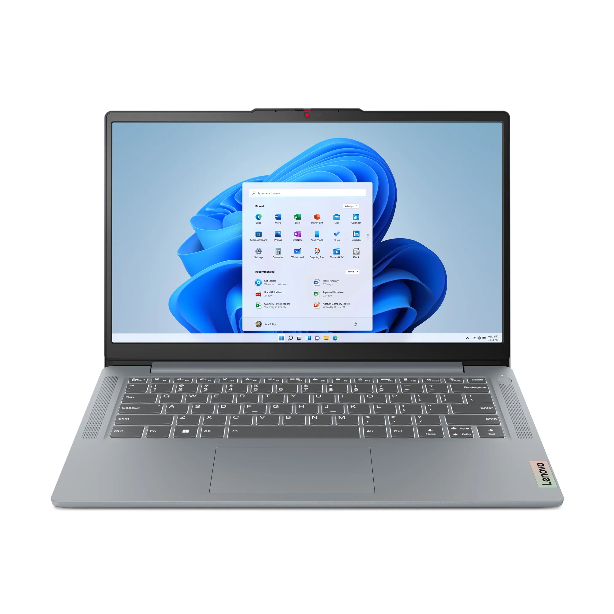 Lenovo IdeaPad Slim 3 14IAN8 Intel Core i3 N-series i3-N305 Laptop 35,6 cm (14") Full HD 8 GB LPDDR5-SDRAM 512 GB SSD Wi-Fi 6 (802.11ax) Windows 11 Pro Deutsch Grau