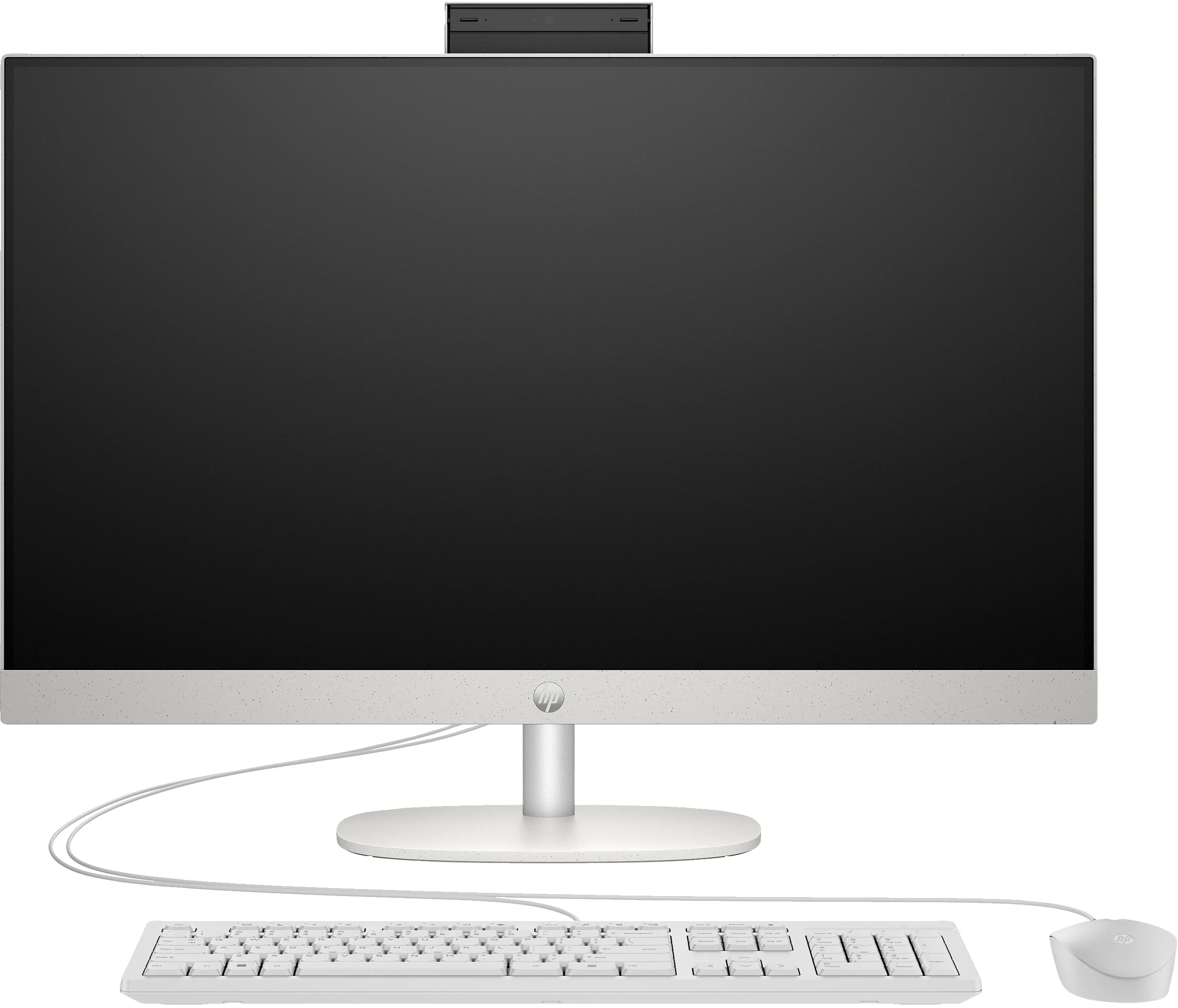 HP 27-cr0111ng AMD Ryzen™ 3 7320U 68,6 cm (27") 1920 x 1080 Pixel All-in-One-PC 8 GB LPDDR5-SDRAM 512 GB SSD FreeDOS Wi-Fi 6 (802.11ax) Weiß