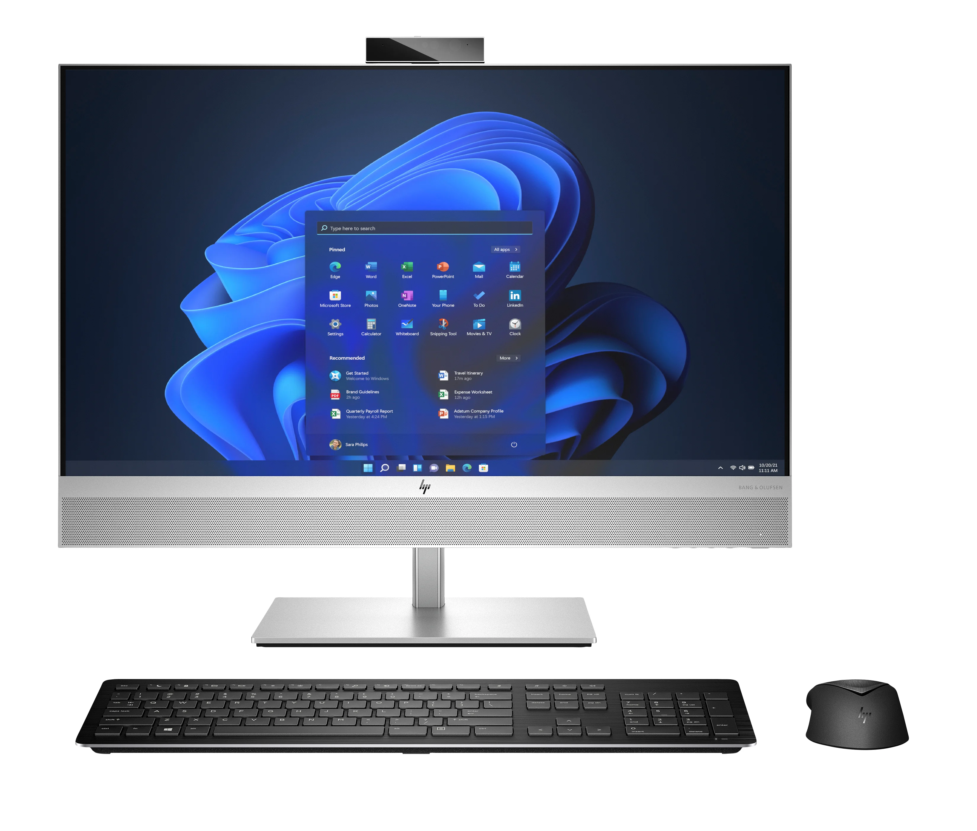 HP EliteOne 870 G9 Intel® Core™ i9 i9-14900 68,6 cm (27") 2560 x 1440 Pixel Touchscreen All-in-One-PC 64 GB DDR5-SDRAM 1 TB SSD Windows 11 Pro Wi-Fi 6E (802.11ax) Silber