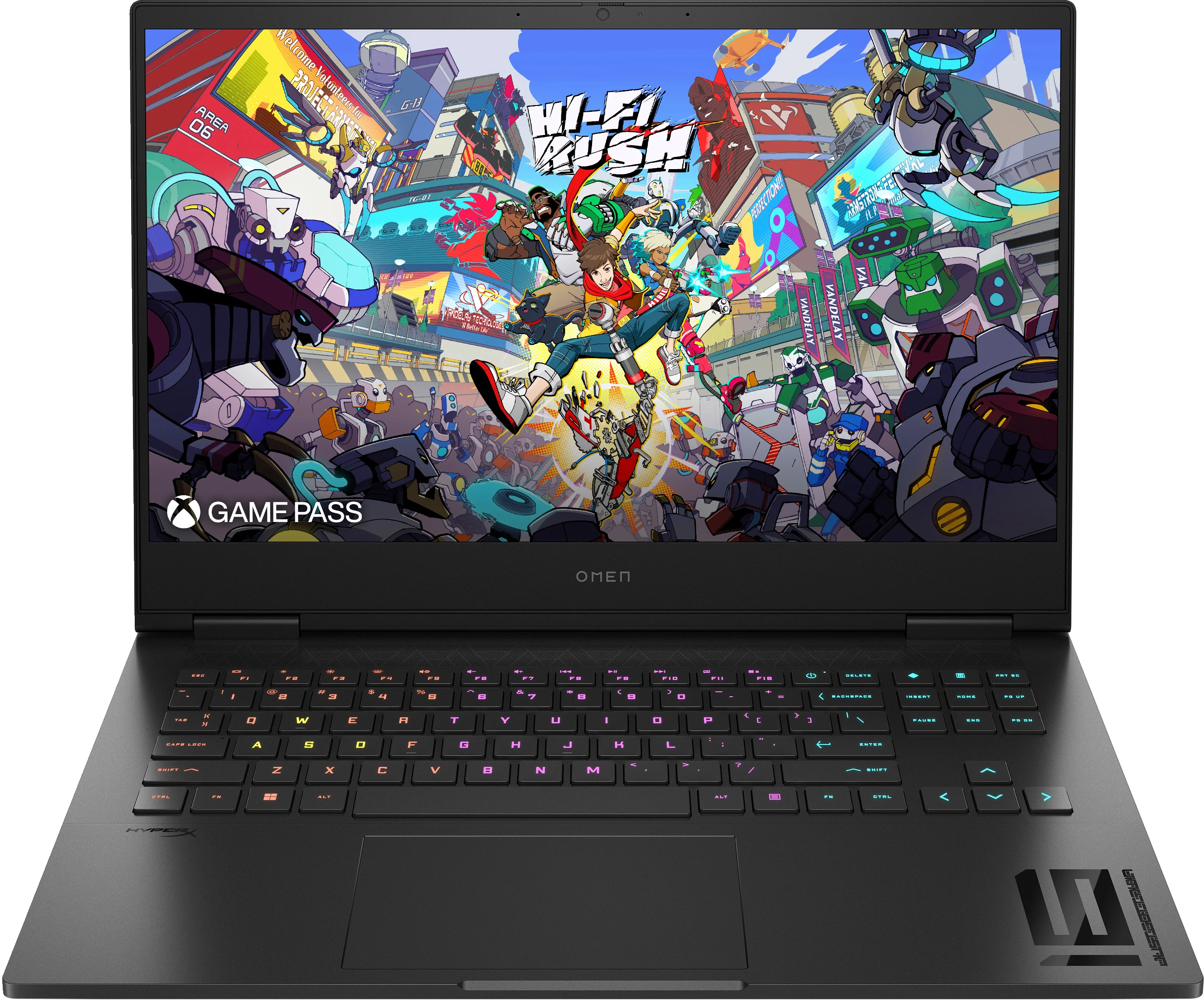 HP OMEN 16-wf1473ng Intel® Core™ i7 i7-14700HX Laptop 40,9 cm (16.1") Full HD 16 GB DDR5-SDRAM 512 GB SSD NVIDIA GeForce RTX 4060 Wi-Fi 6E (802.11ax) Windows 11 Home Schwarz
