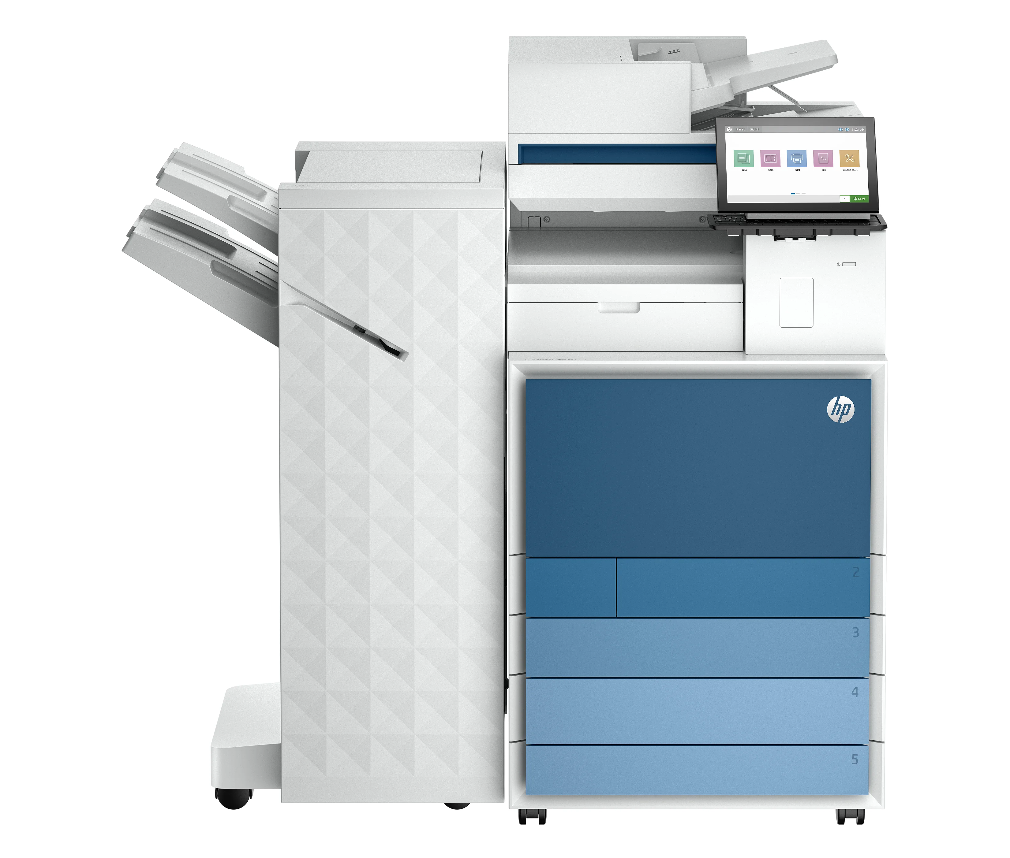 HP LaserJet Enterprise 8801z+ Multifunction Farbe Drucker, Nur Ethernet; Duplex; Kopierer, Scanner