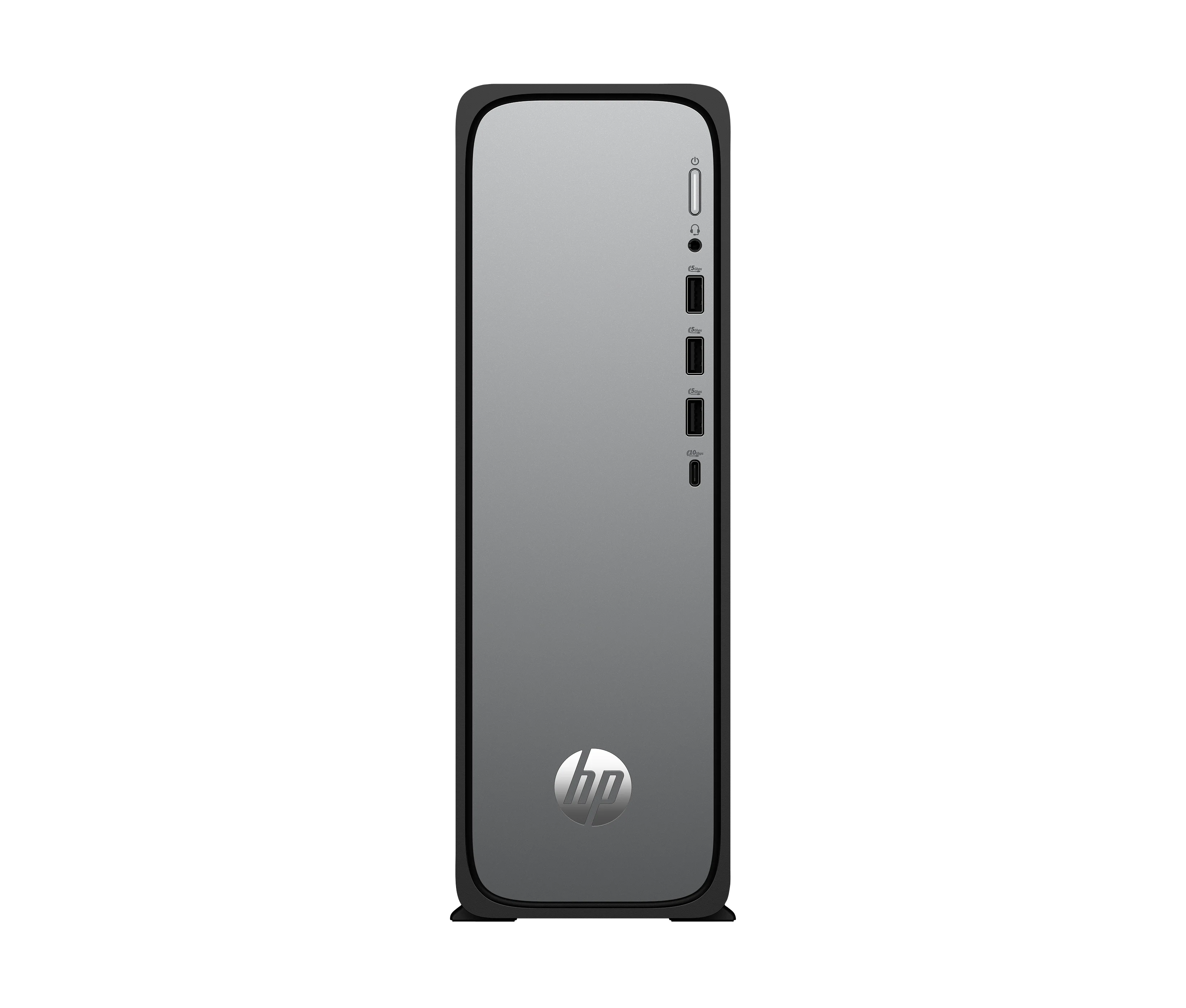 HP OmniDesk S03-0153ng Intel® Core™ i5 i5-14400 16 GB DDR5-SDRAM 512 GB SSD Windows 11 Home Tower PC Schwarz, Silber