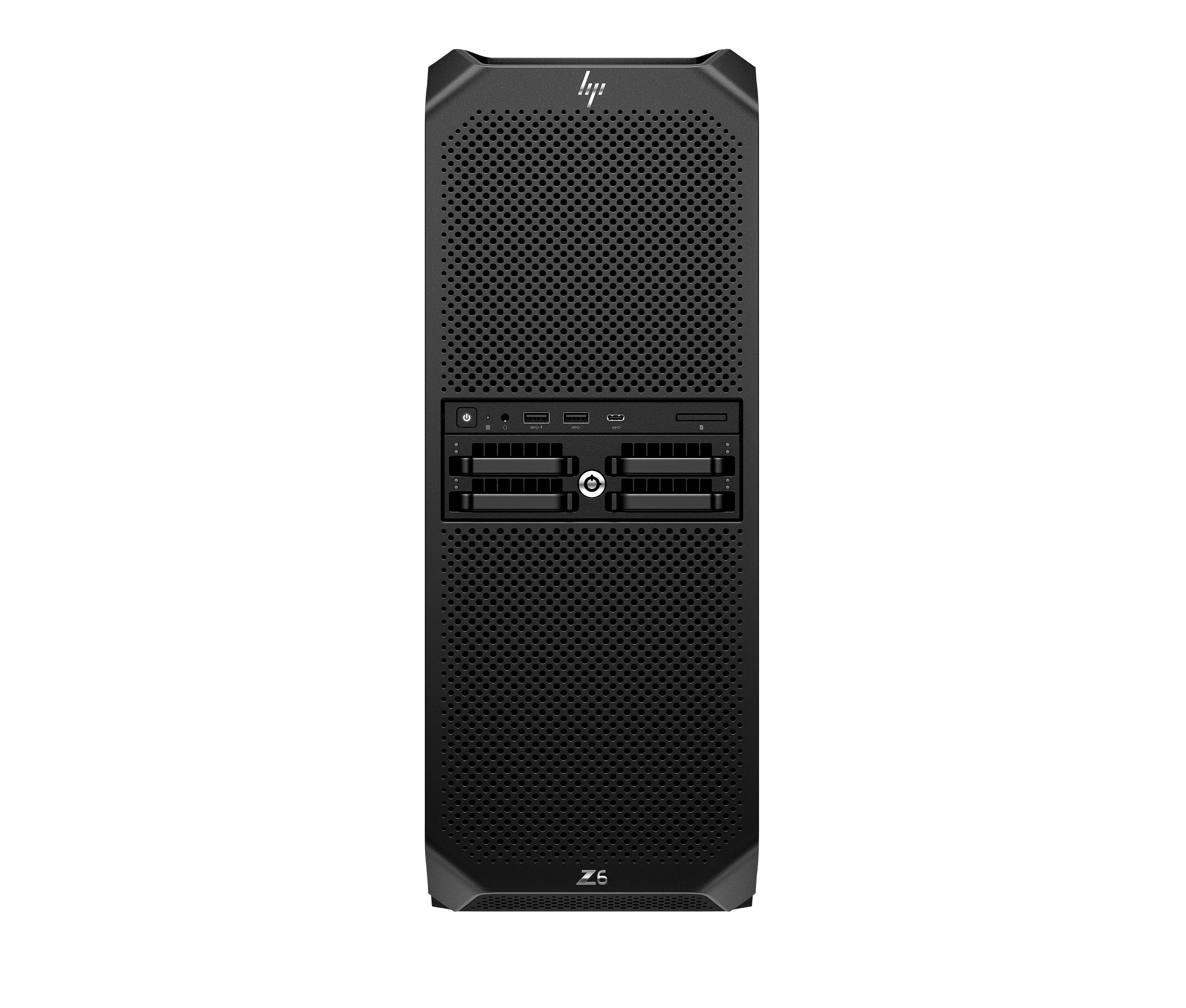 HP Z6 G5 A AMD Ryzen Threadripper PRO PRO 7955WX 64 GB DDR5-SDRAM 2 TB SSD Windows 11 Pro Tower Arbeitsstation AI Workstation Schwarz