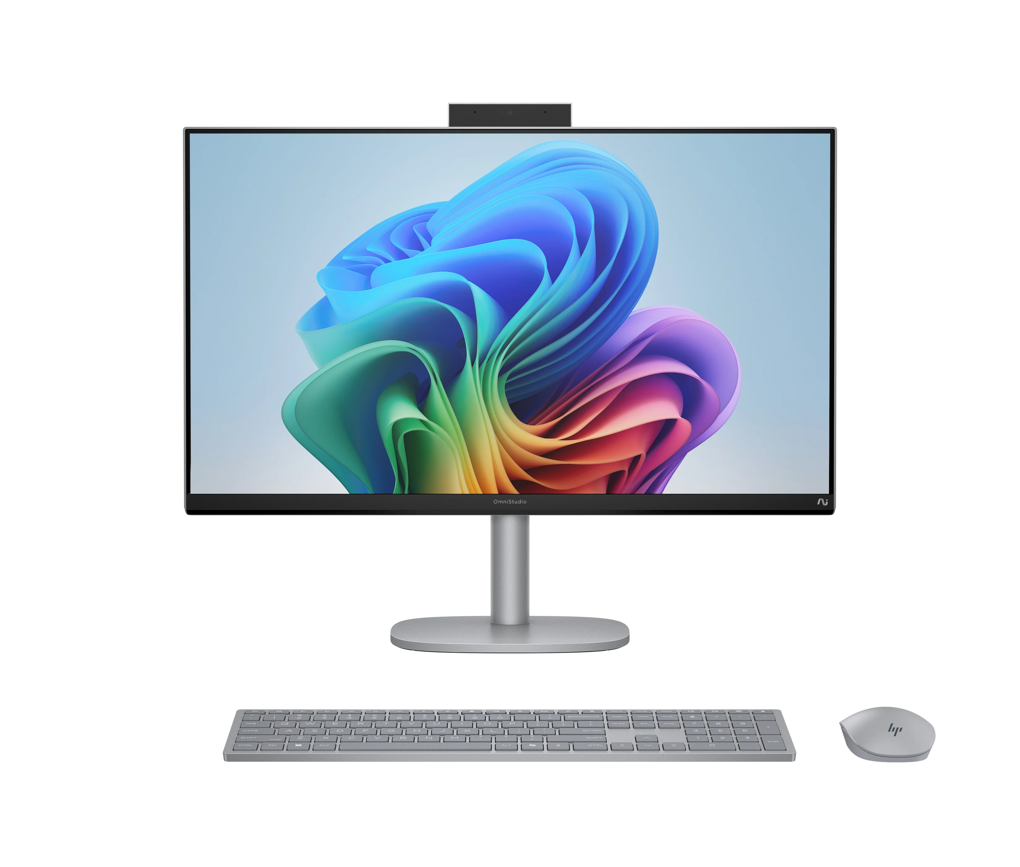 HP OmniStudio X Next Gen AI 27-cs1076ng PC Copilot+ PC Intel Core Ultra 7 256V 68,6 cm (27") 1920 x 1080 Pixel Touchscreen All-in-One-PC 16 GB LPDDR5x-SDRAM 2 TB SSD Windows 11 Home Wi-Fi 6E (802.11ax) Silber