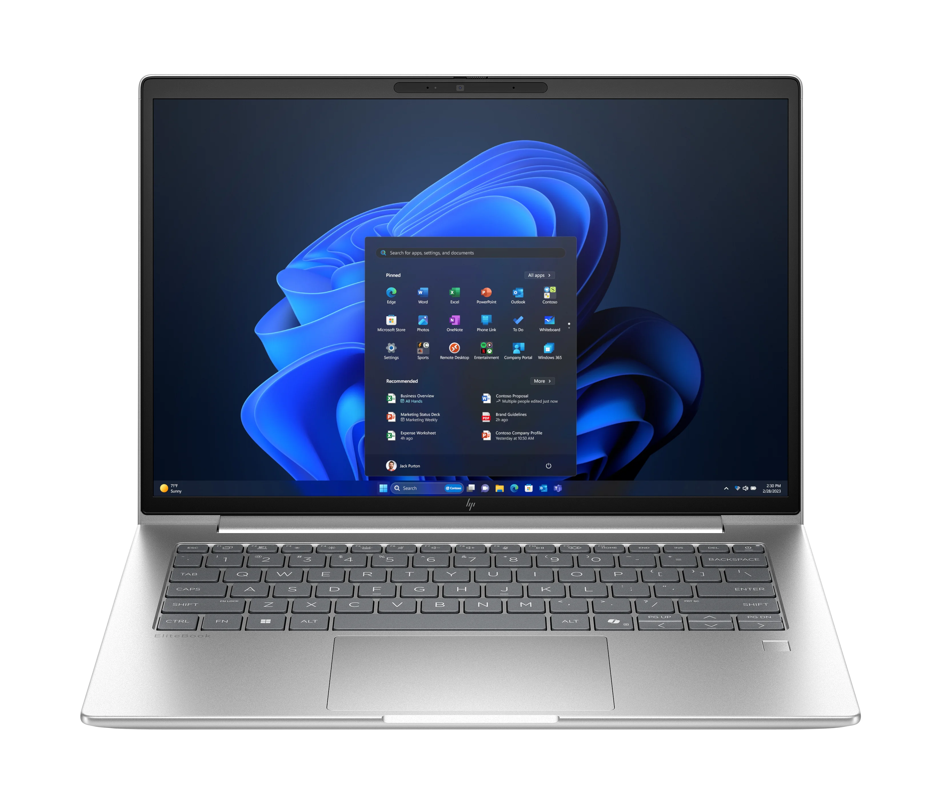 HP EliteBook 6 G1a AI PC AMD Ryzen™ 5 230 Laptop 35,6 cm (14") WUXGA 16 GB DDR5-SDRAM 512 GB SSD Wi-Fi 7 (802.11be) Windows 11 Pro Silber