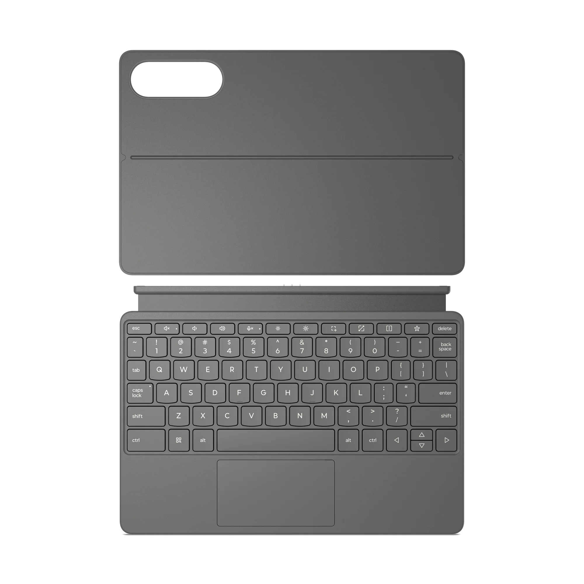 Lenovo ZG38C07686 Tastatur für Mobilgeräte Pogo Pin Grau