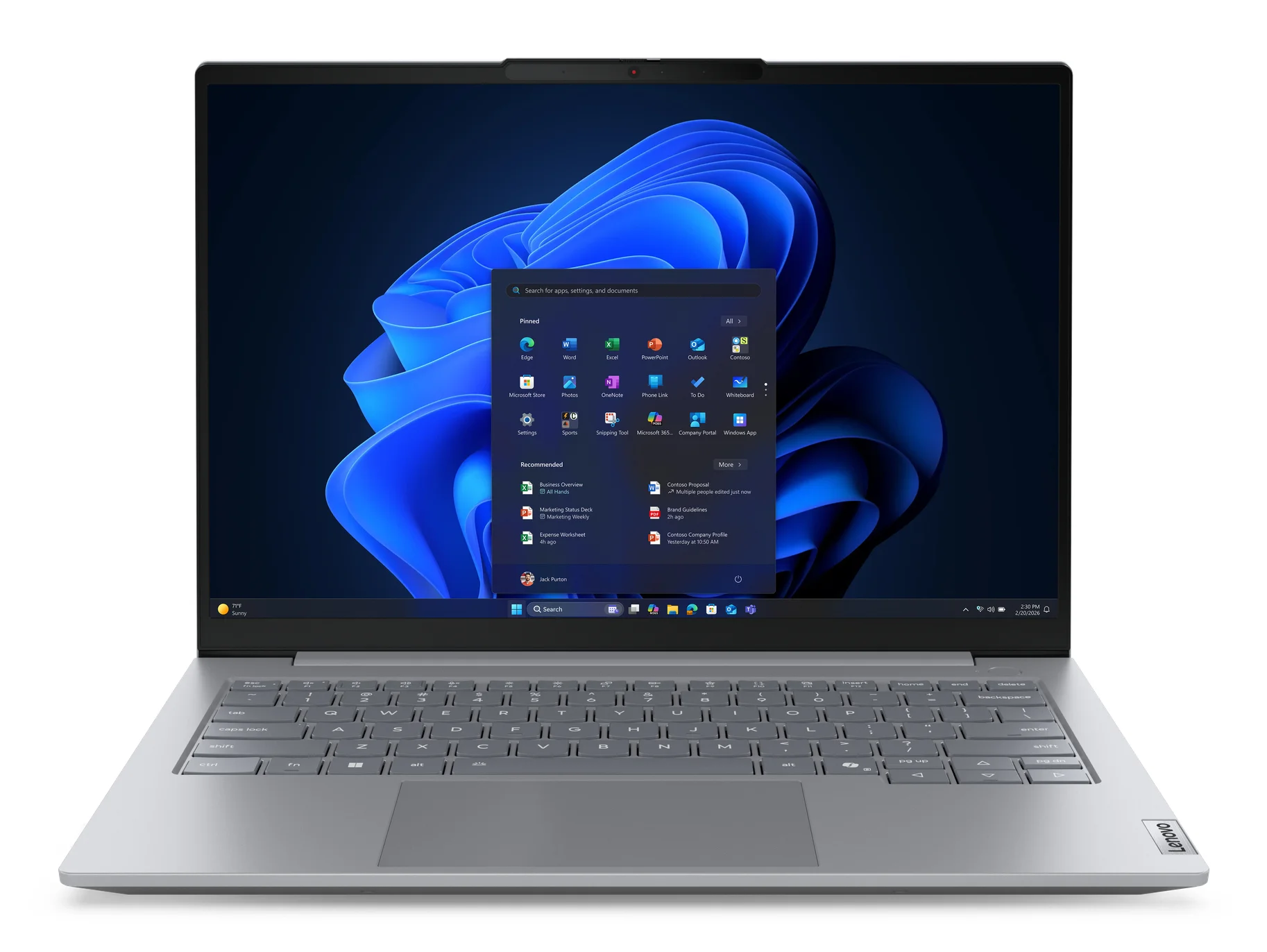 Lenovo ThinkBook 14 G9 AHP AMD Ryzen™ 7 250 Laptop 35,6 cm (14") WUXGA 32 GB DDR5-SDRAM 1 TB SSD Wi-Fi 7 (802.11be) Windows 11 Pro Grau Deutsch