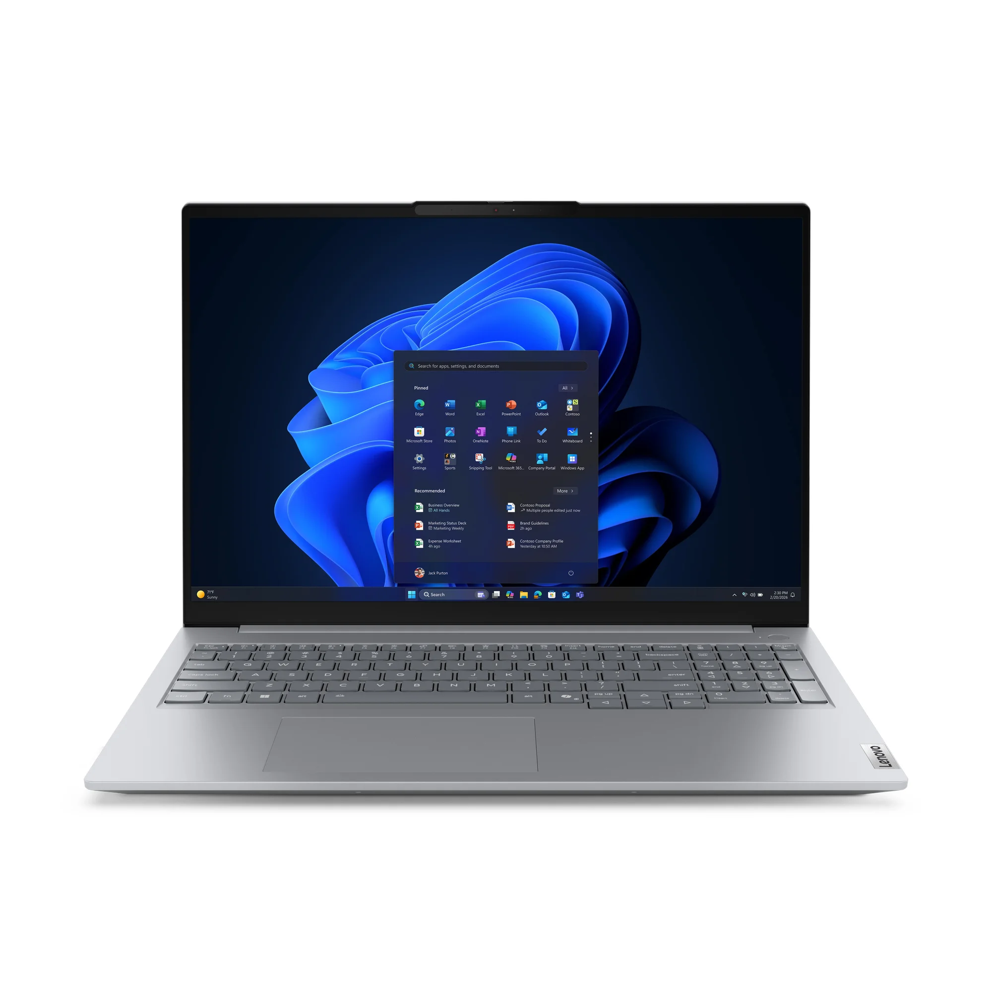 Lenovo ThinkBook 16 G9 AHP AMD Ryzen™ 5 220 Laptop 40,6 cm (16") WUXGA 32 GB DDR5-SDRAM 1 TB SSD Wi-Fi 7 (802.11be) Windows 11 Pro Grau Deutsch