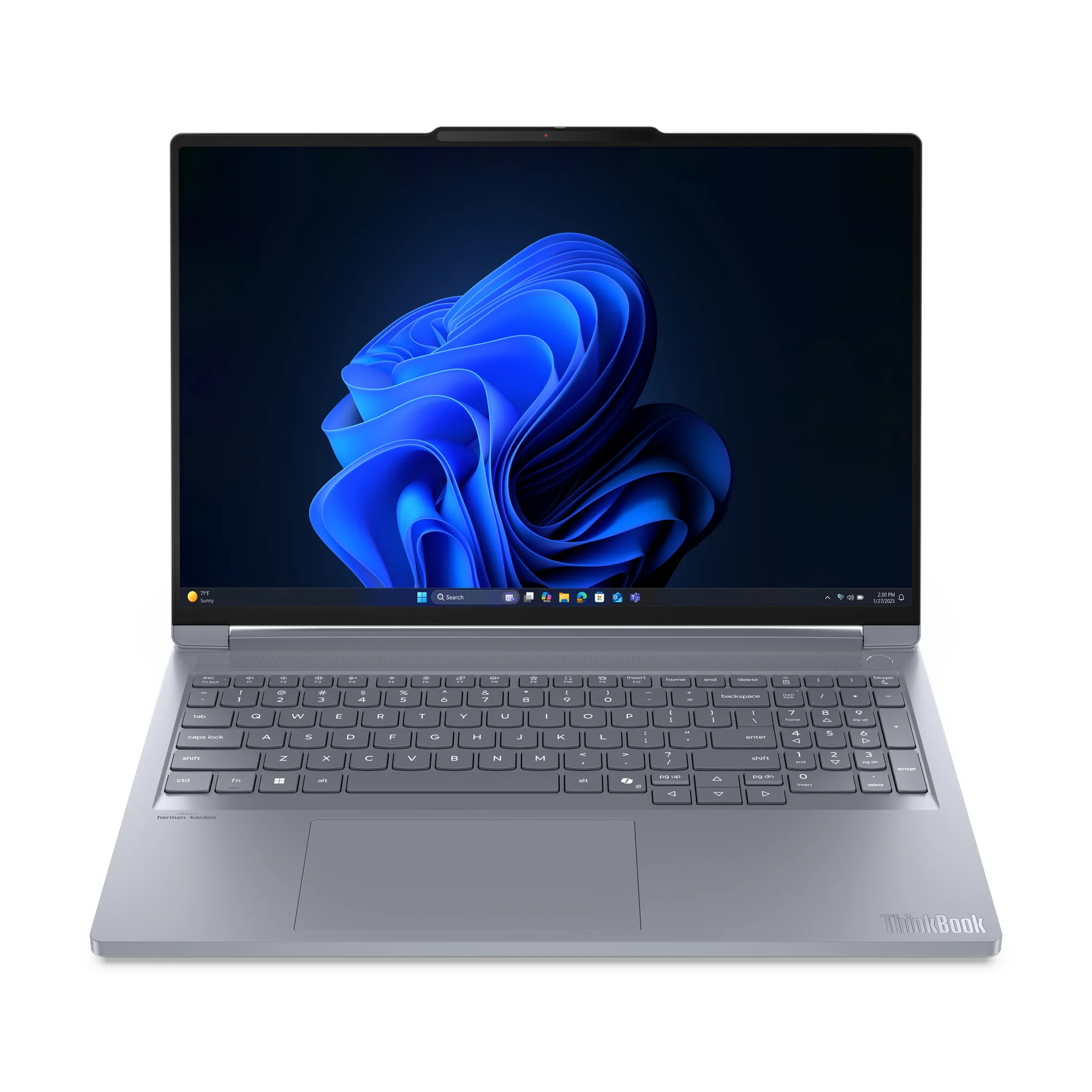 Lenovo ThinkBook 16p G6 IAX Intel Core Ultra 7 255HX Laptop 40,6 cm (16") WQXGA 32 GB DDR5-SDRAM 1 TB SSD NVIDIA GeForce RTX 5060 Wi-Fi 7 (802.11be) Windows 11 Pro Grau Deutsch