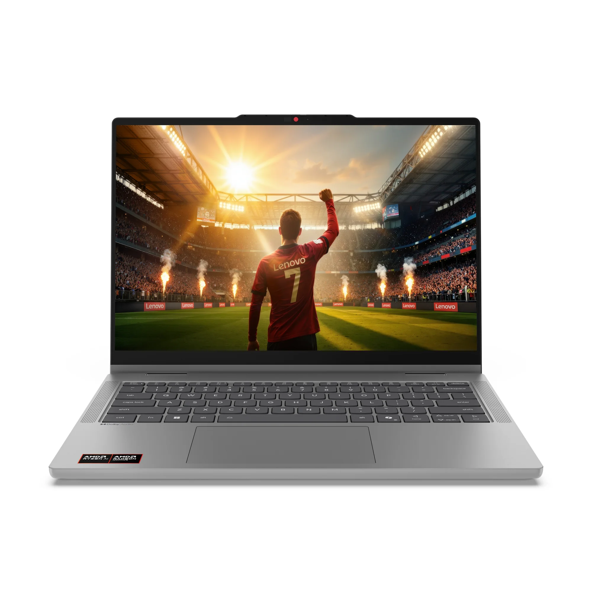 Lenovo IdeaPad 5 2-in-1 14AGP11 Copilot+ PC AMD Ryzen AI 7 445 Hybrid (2-in-1) 35,6 cm (14") Touchscreen WUXGA 16 GB DDR5-SDRAM 512 GB SSD Wi-Fi 7 (802.11be) Windows 11 Home Grau Deutsch
