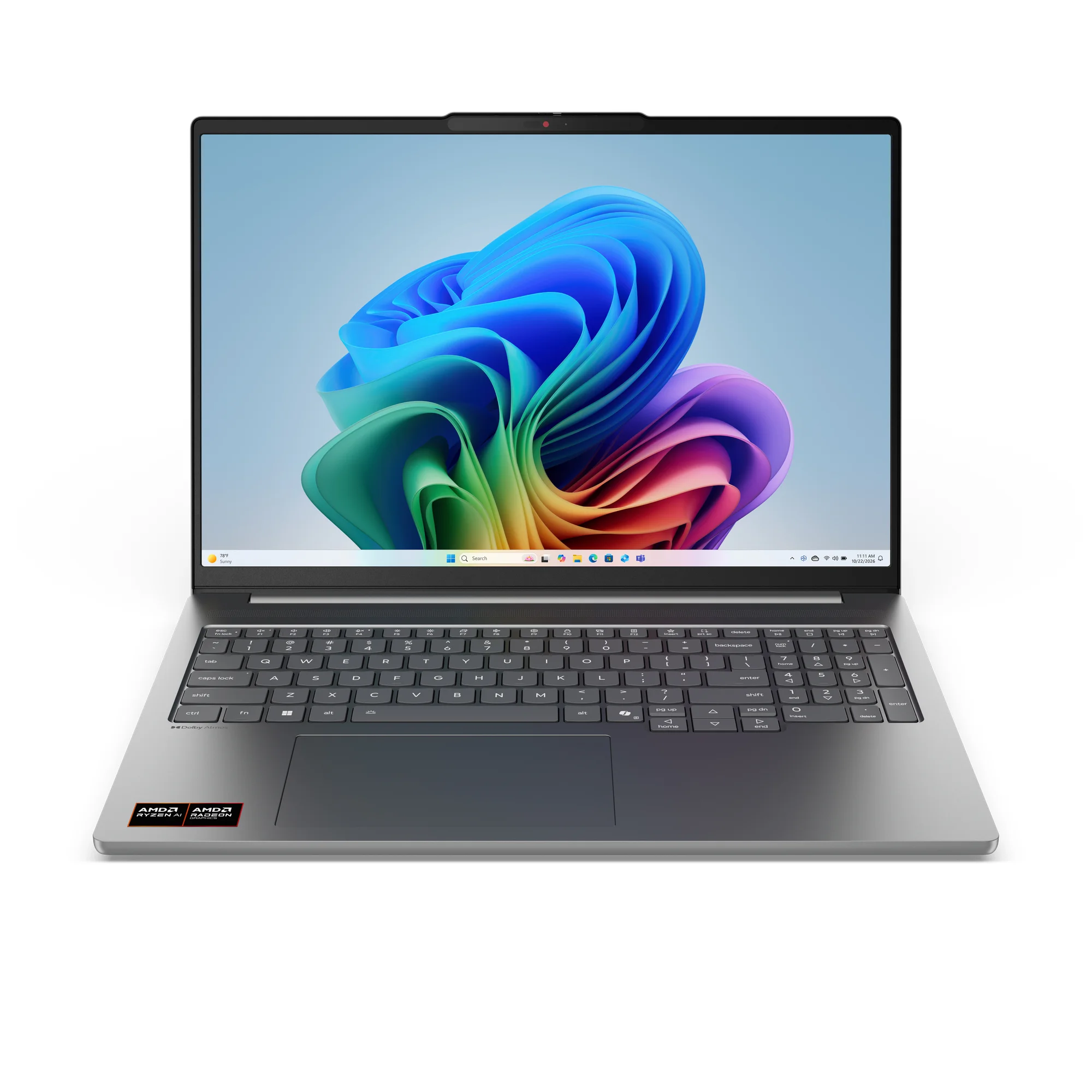 Lenovo IdeaPad Pro 5 16AGP11 Copilot+ PC AMD Ryzen AI 9 465 Laptop 40,6 cm (16") 2.8K 32 GB LPDDR5x-SDRAM 1 TB SSD Wi-Fi 7 (802.11be) Windows 11 Pro Grau Deutsch