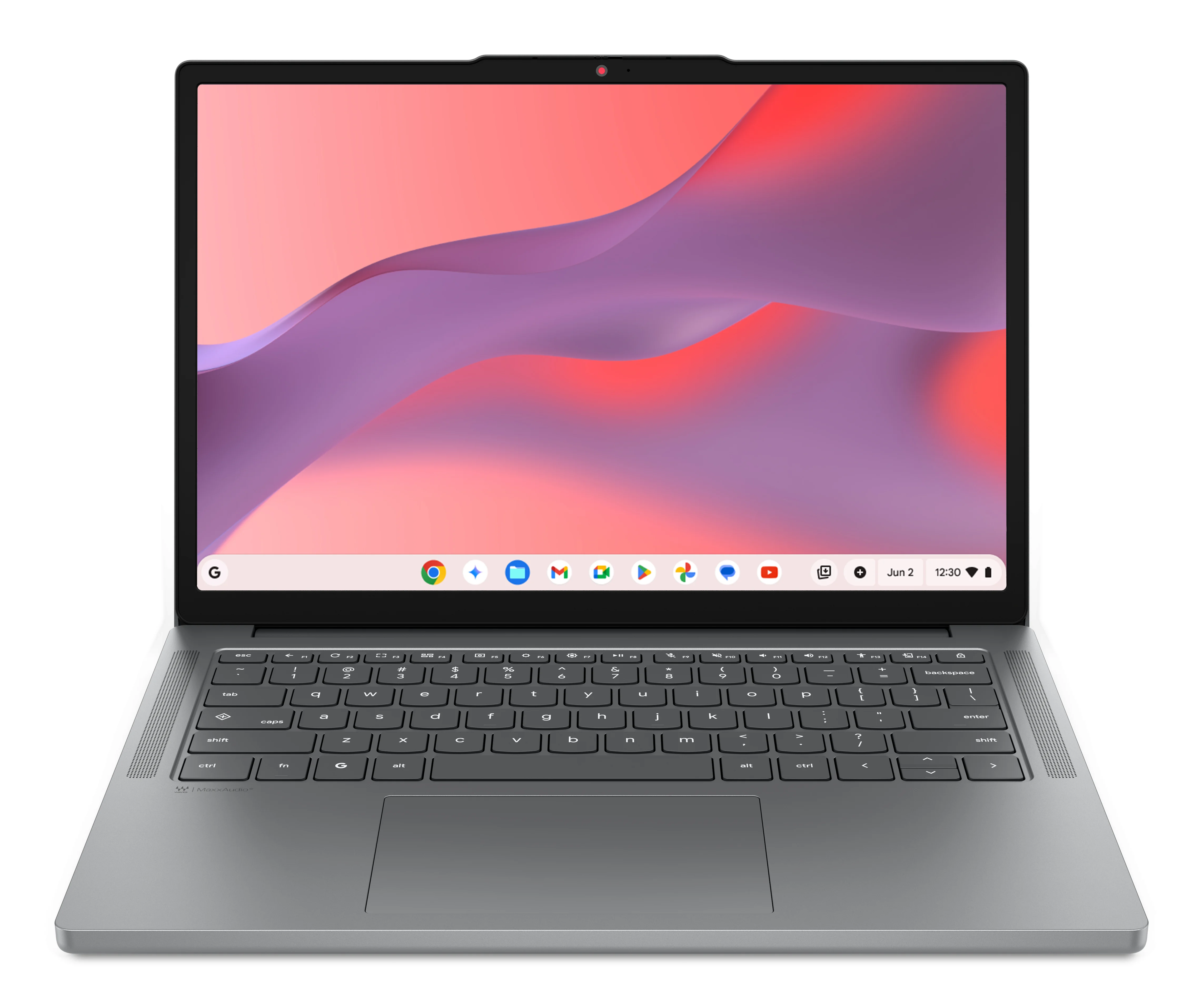 Lenovo Chrome 14M8911 MediaTek Kompanio 540 Chromebook 35,6 cm (14") WUXGA 4 GB LPDDR5x-SDRAM 128 GB UFS Wi-Fi 7 (802.11be) ChromeOS Grau Deutsch