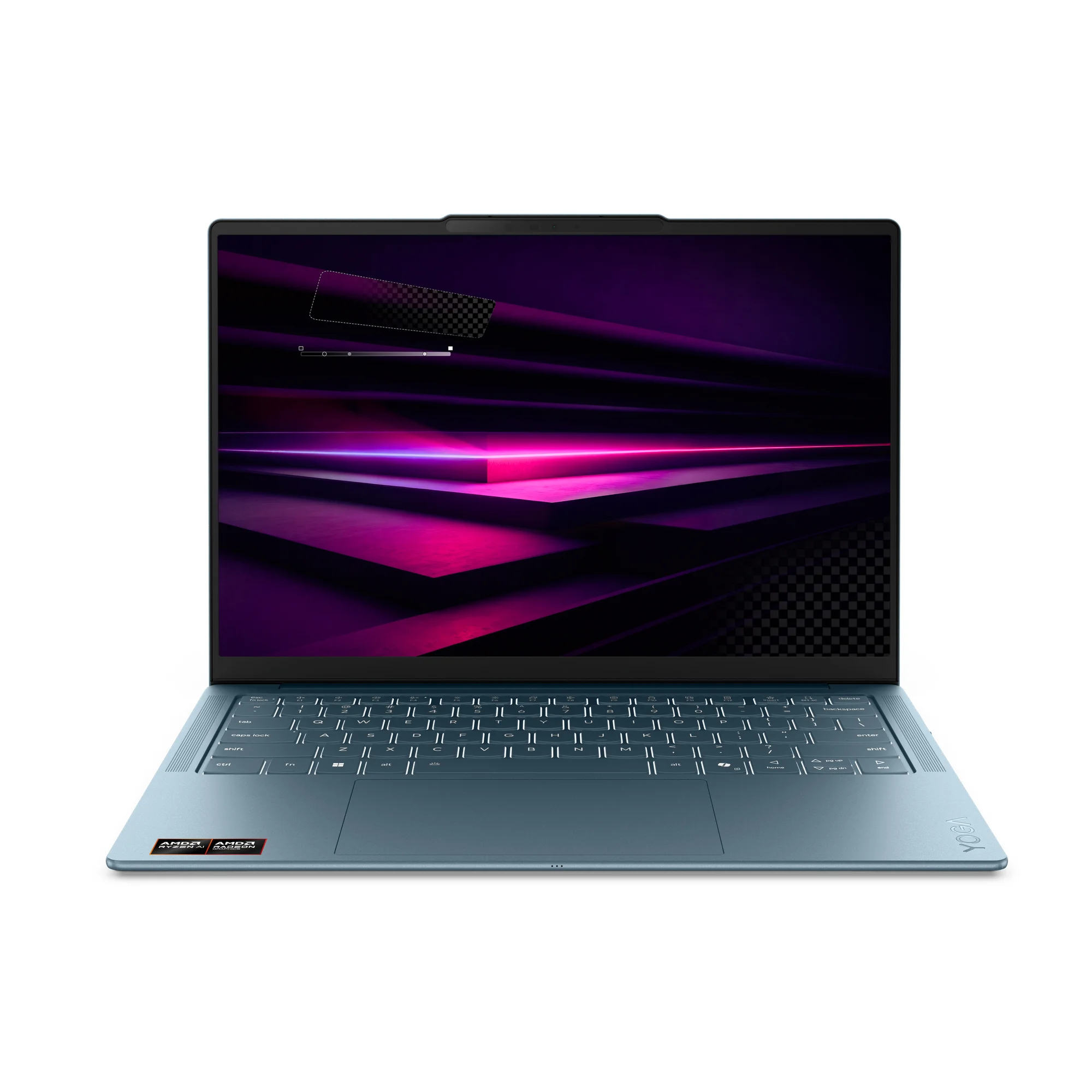 Lenovo Yoga Slim 7 14AGP11 Copilot+ PC AMD Ryzen AI 5 430 Laptop 35,6 cm (14") WUXGA 16 GB 512 GB SSD Wi-Fi 7 (802.11be) Windows 11 Home Deutsch Türkis