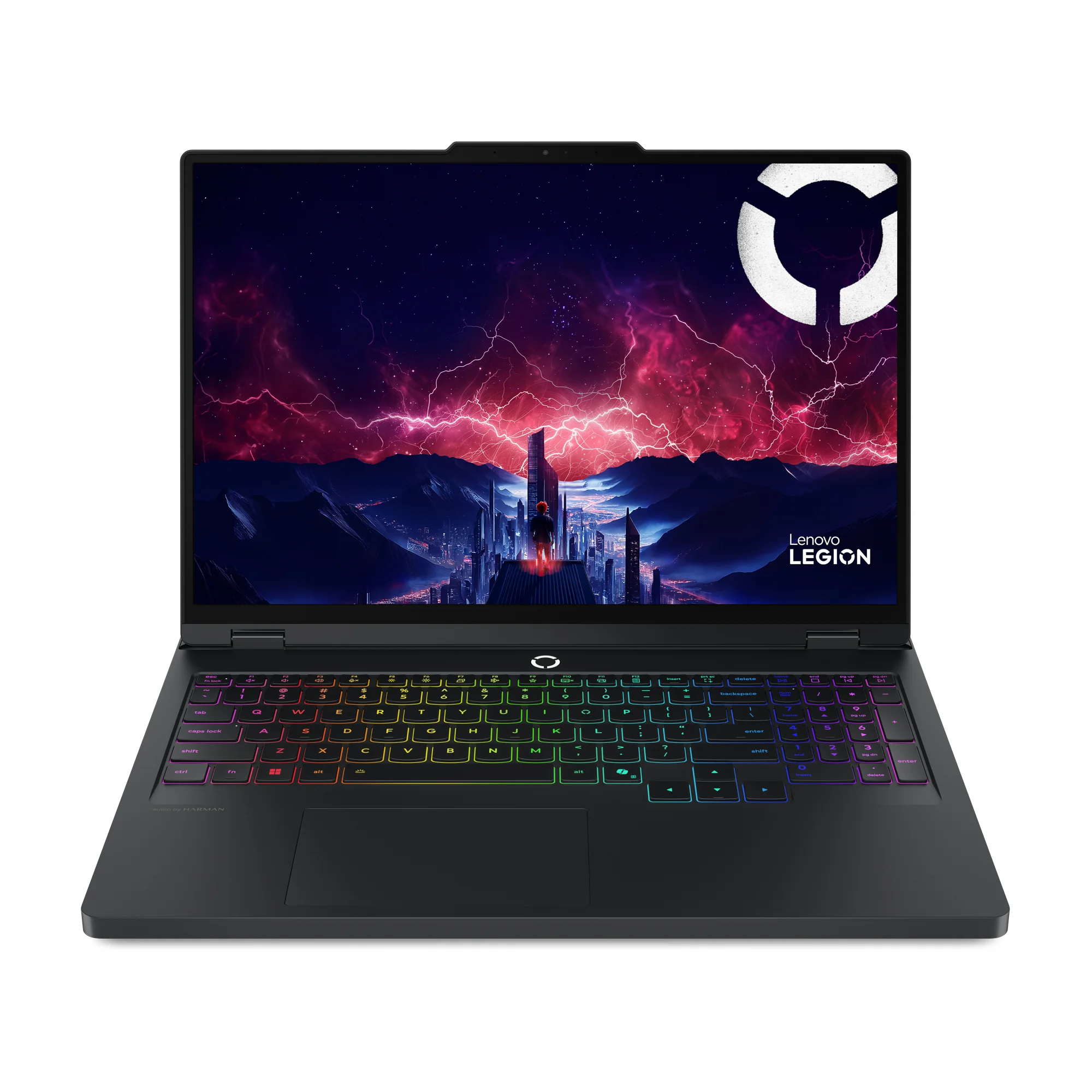 Lenovo Legion Pro 5 16AFR10 AMD Ryzen™ 9 9955HX Laptop 40,6 cm (16") WQXGA 32 GB DDR5-SDRAM 1 TB SSD NVIDIA GeForce RTX 5070 Wi-Fi 7 (802.11be) Windows 11 Home Schwarz Deutsch