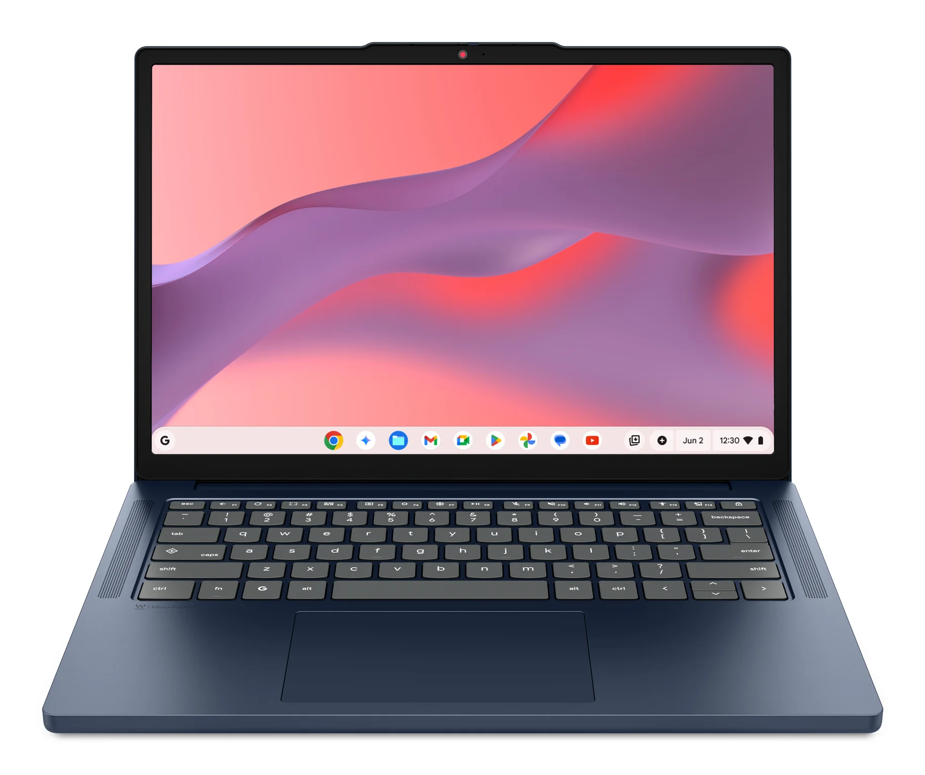 Lenovo Chrome 14M8911 MediaTek Kompanio 540 Chromebook 35,6 cm (14") WUXGA 4 GB LPDDR5x-SDRAM 64 GB UFS Wi-Fi 7 (802.11be) ChromeOS Blau Deutsch